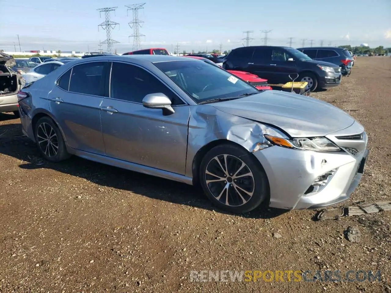 4 fotografías del automóvil dañado 4T1B11HK5KU823869 TOYOTA CAMRY 2019