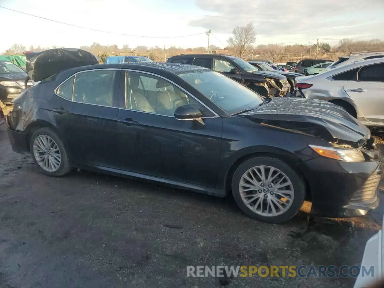 4 fotografías del automóvil dañado 4T1B11HK5KU835536 TOYOTA CAMRY 2019