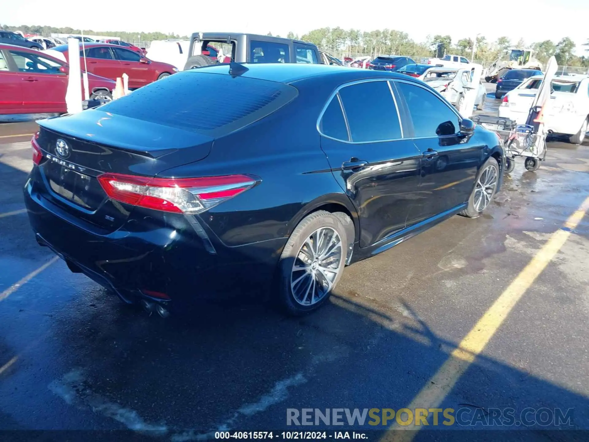 4 fotografías del automóvil dañado 4T1B11HK5KU845743 TOYOTA CAMRY 2019