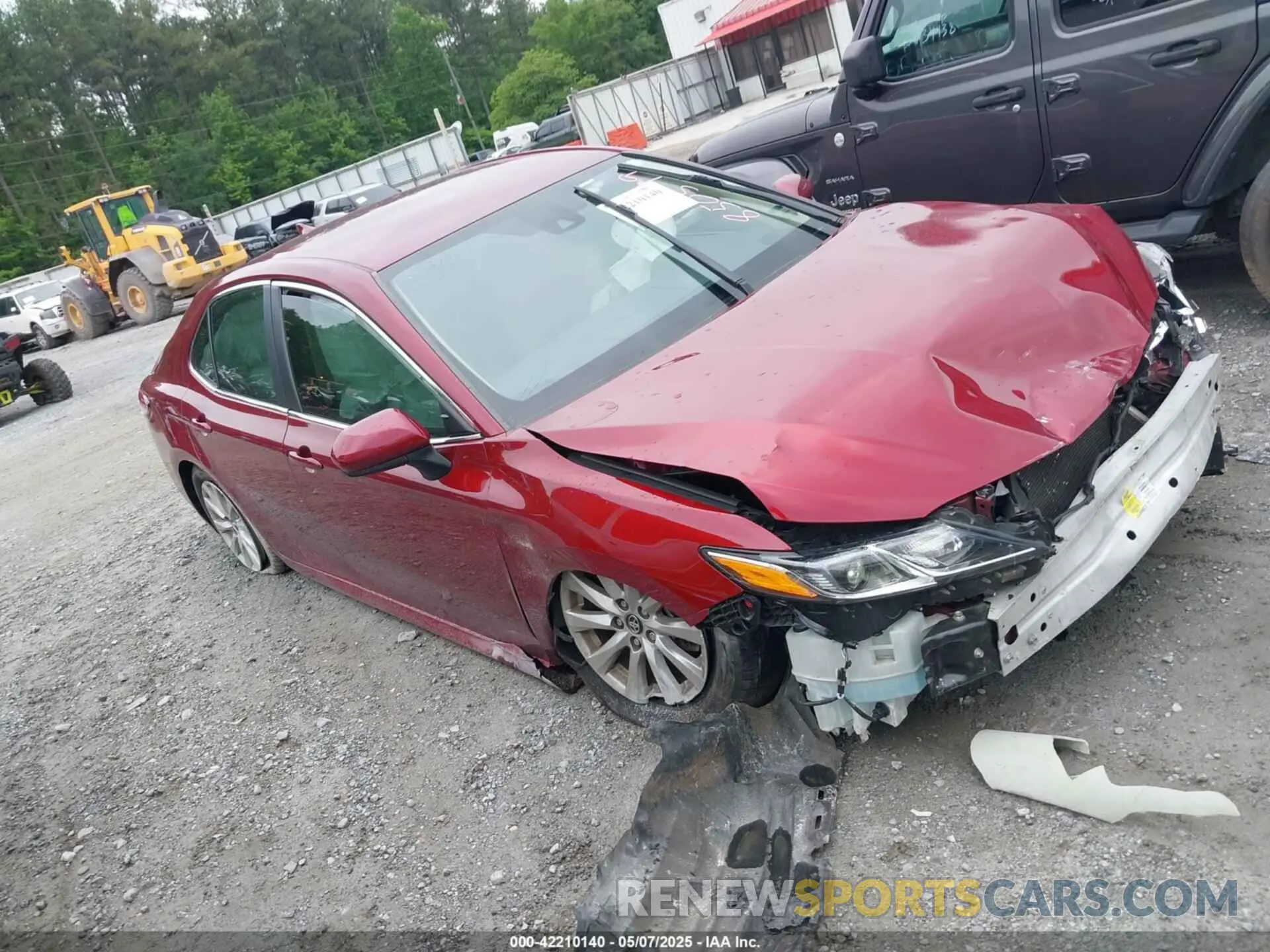 1 fotografías del automóvil dañado 4T1B11HK5KU850599 TOYOTA CAMRY 2019