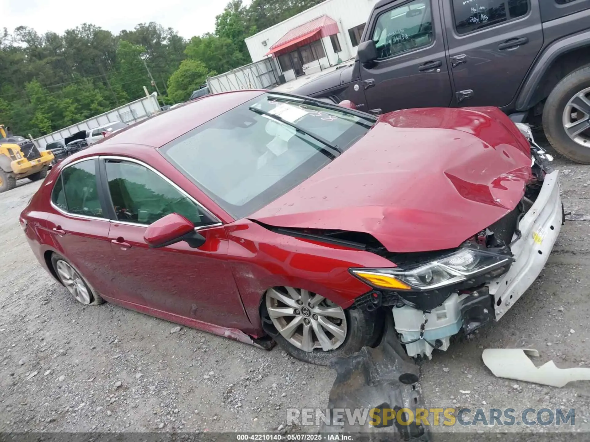 13 fotografías del automóvil dañado 4T1B11HK5KU850599 TOYOTA CAMRY 2019