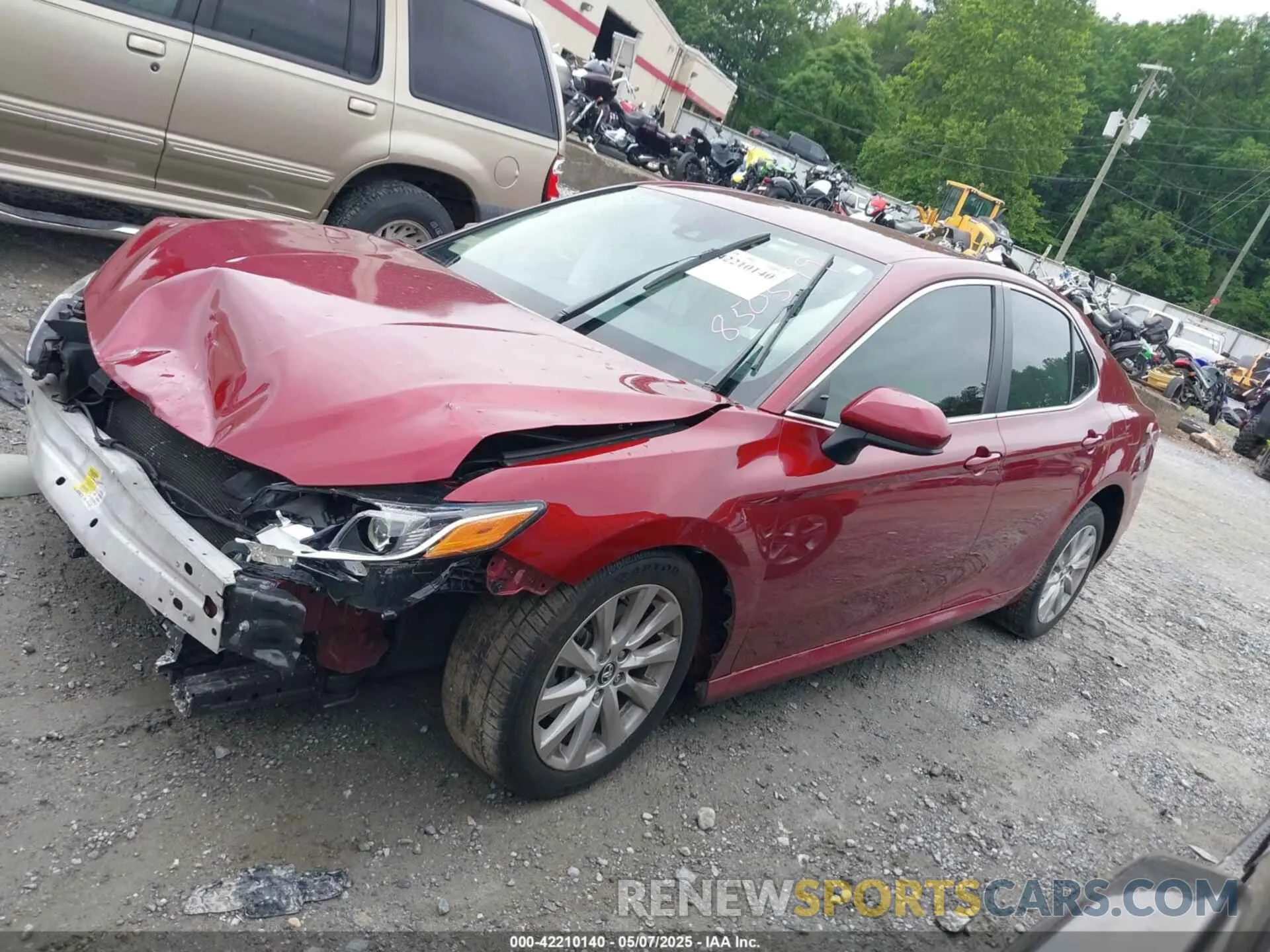 14 fotografías del automóvil dañado 4T1B11HK5KU850599 TOYOTA CAMRY 2019