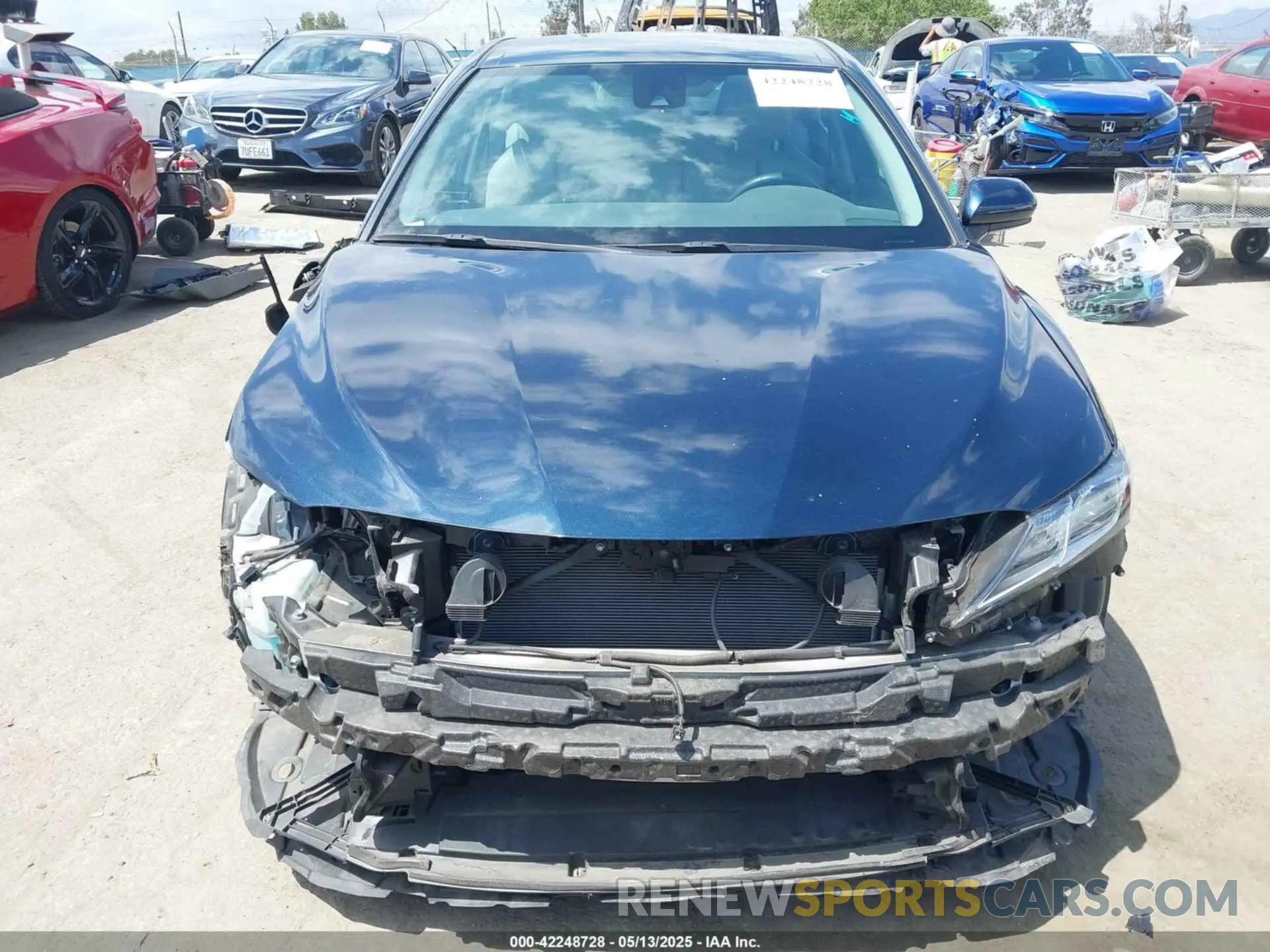 13 fotografías del automóvil dañado 4T1B11HK5KU852174 TOYOTA CAMRY 2019
