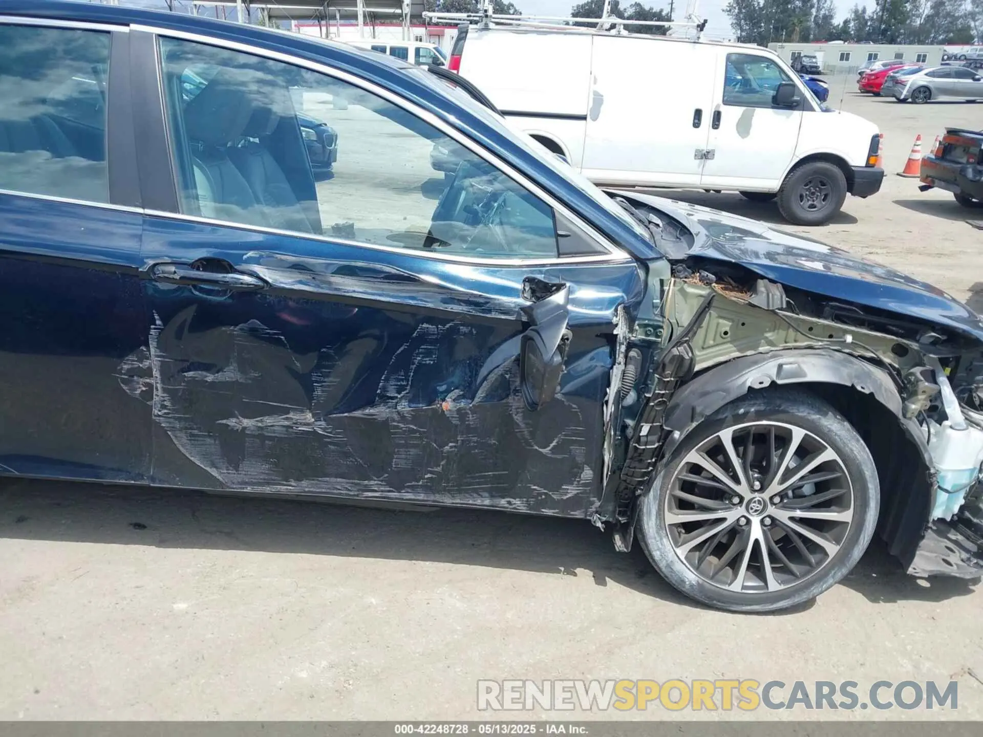 6 fotografías del automóvil dañado 4T1B11HK5KU852174 TOYOTA CAMRY 2019