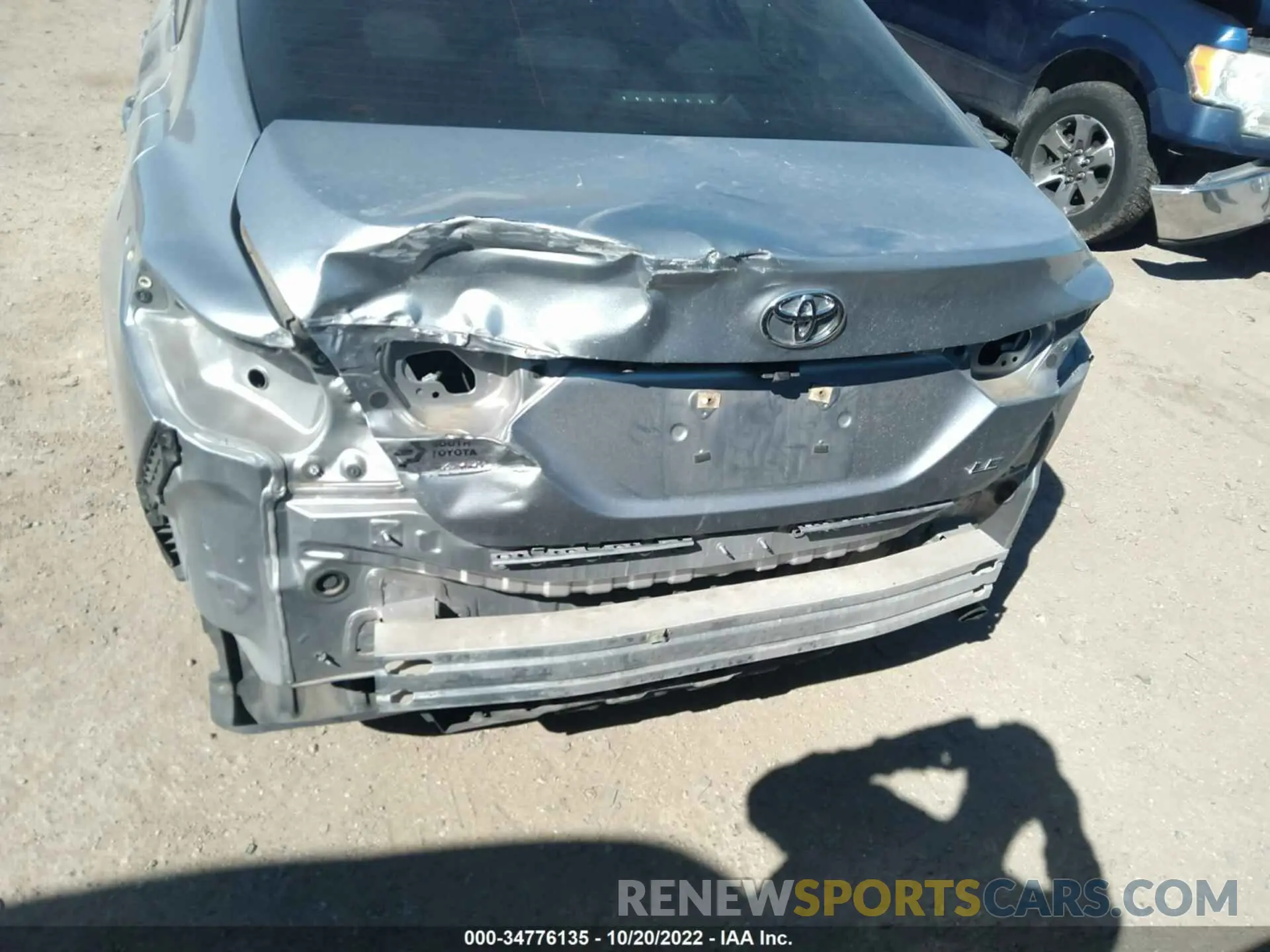 6 fotografías del automóvil dañado 4T1B11HK6KU167634 TOYOTA CAMRY 2019