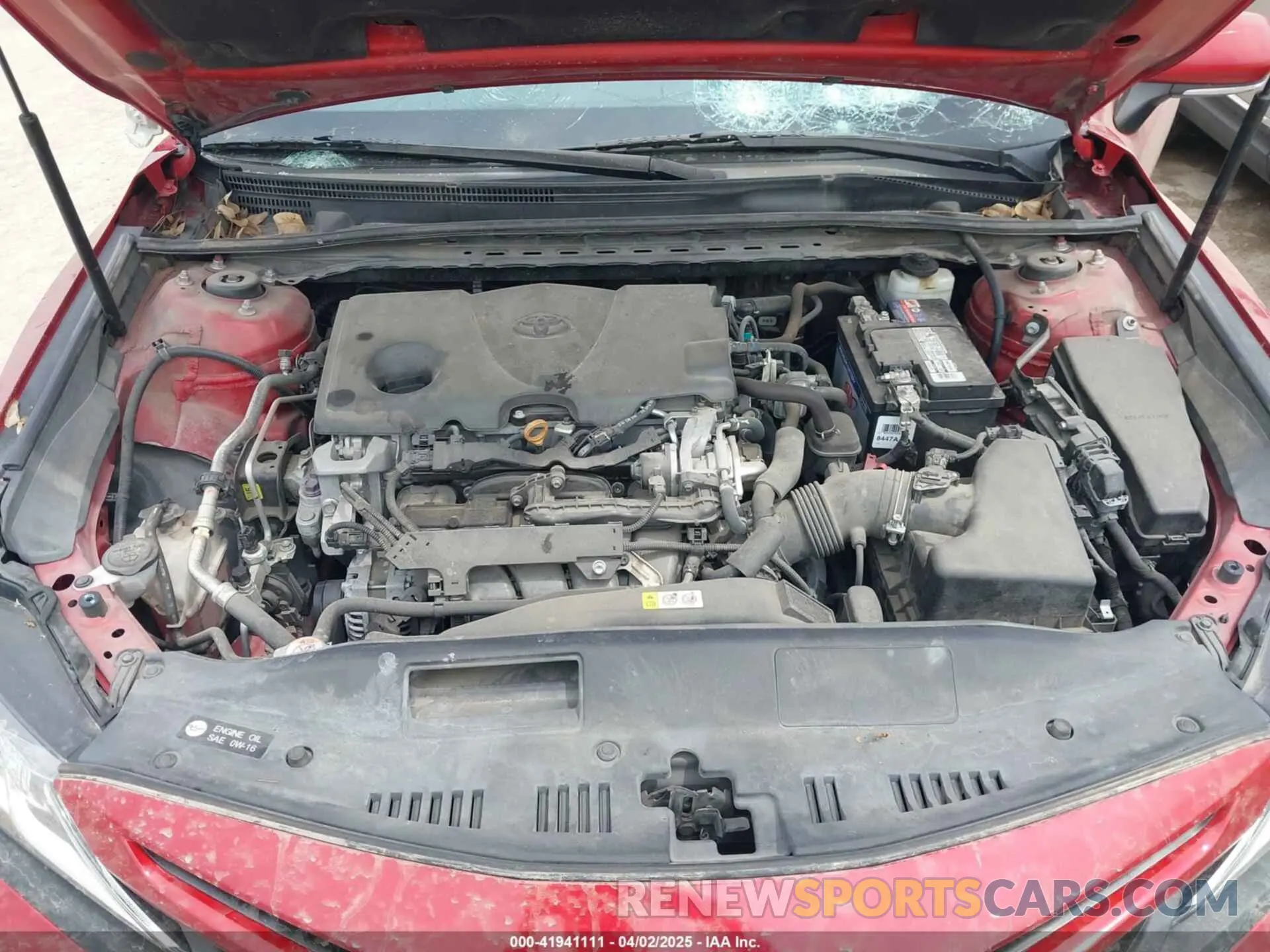 10 fotografías del automóvil dañado 4T1B11HK6KU169187 TOYOTA CAMRY 2019
