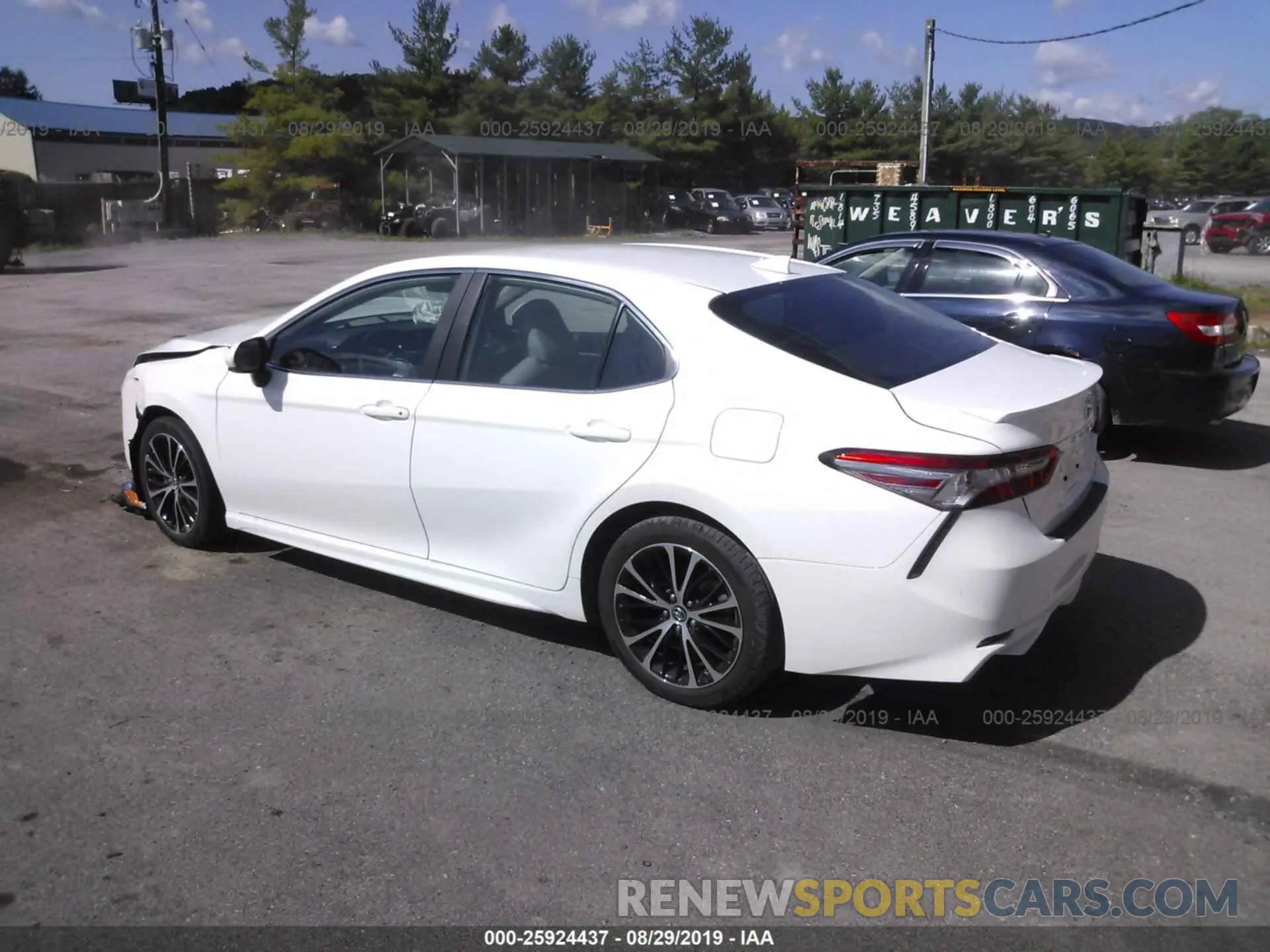3 fotografías del automóvil dañado 4T1B11HK6KU174017 TOYOTA CAMRY 2019
