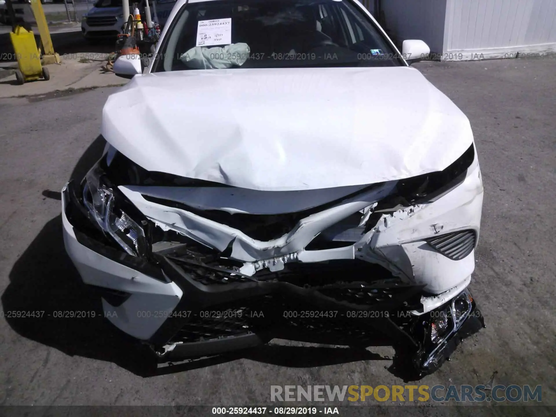 6 fotografías del automóvil dañado 4T1B11HK6KU174017 TOYOTA CAMRY 2019