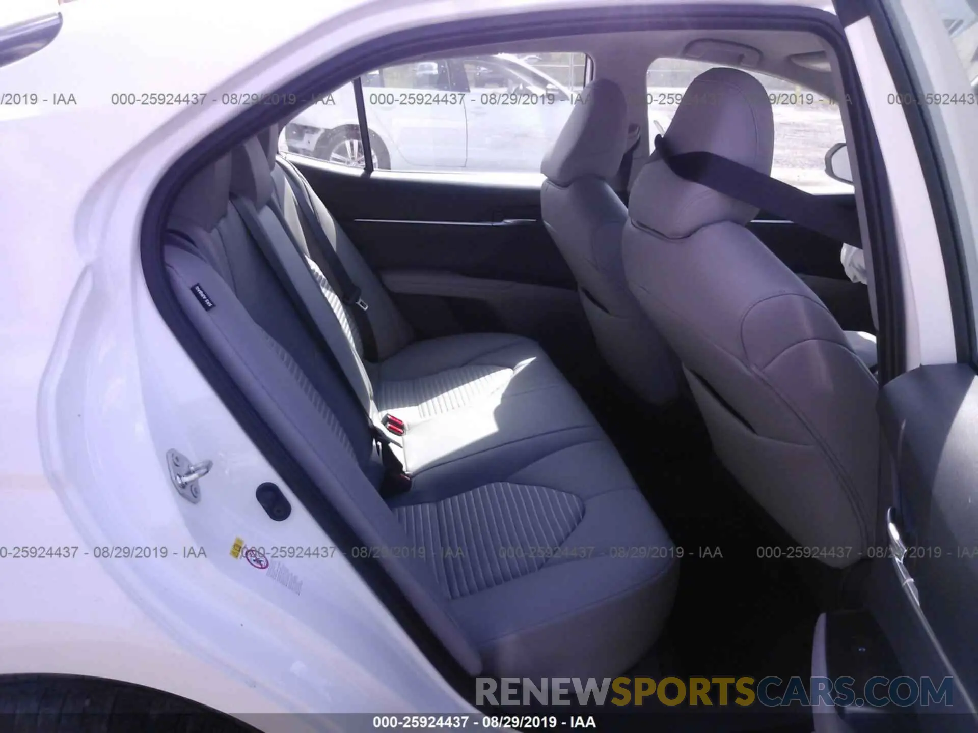 8 fotografías del automóvil dañado 4T1B11HK6KU174017 TOYOTA CAMRY 2019