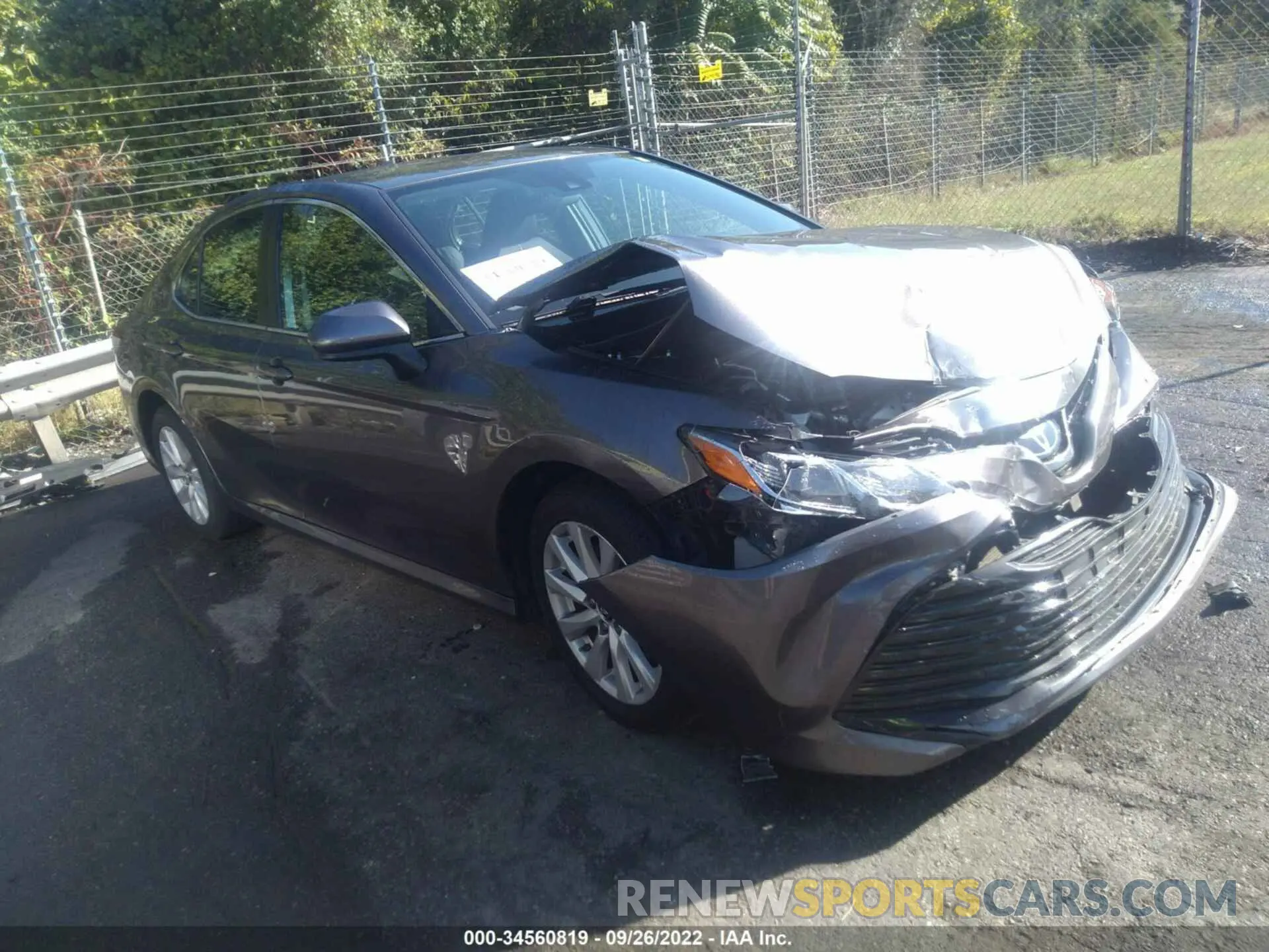 1 fotografías del automóvil dañado 4T1B11HK6KU182330 TOYOTA CAMRY 2019