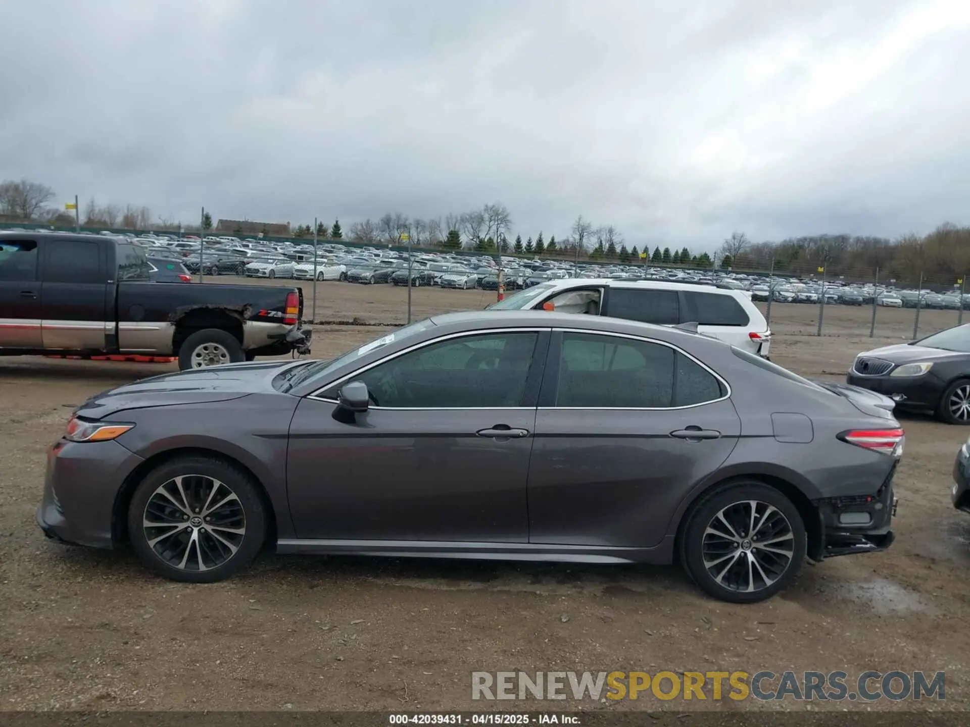 14 fotografías del automóvil dañado 4T1B11HK6KU193067 TOYOTA CAMRY 2019