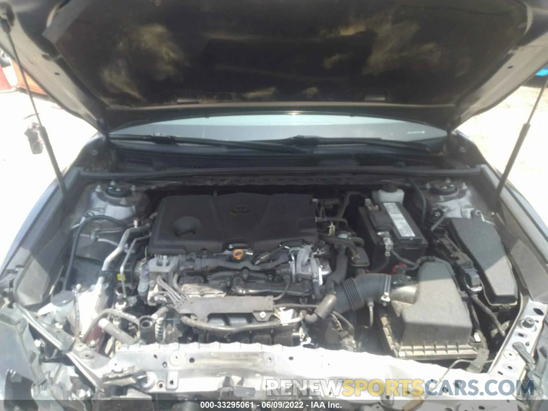 10 fotografías del automóvil dañado 4T1B11HK6KU219151 TOYOTA CAMRY 2019