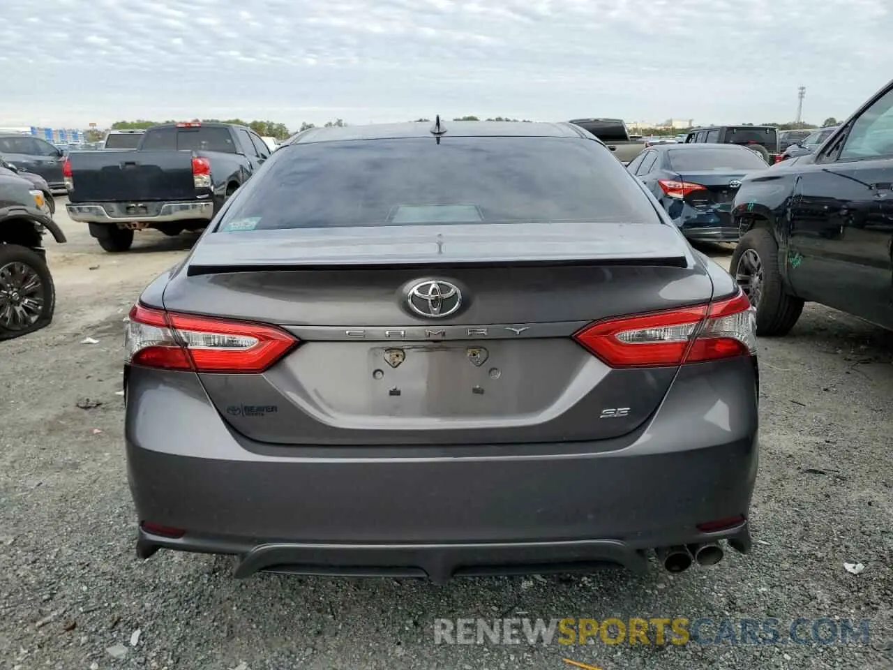 6 fotografías del automóvil dañado 4T1B11HK6KU228626 TOYOTA CAMRY 2019