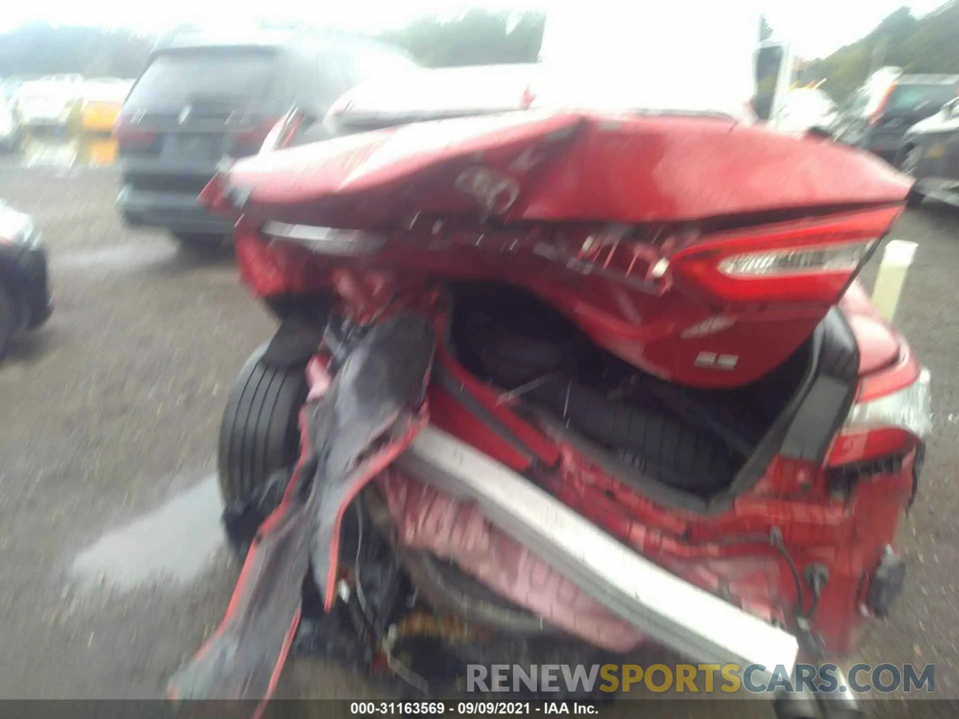 6 fotografías del automóvil dañado 4T1B11HK6KU252702 TOYOTA CAMRY 2019