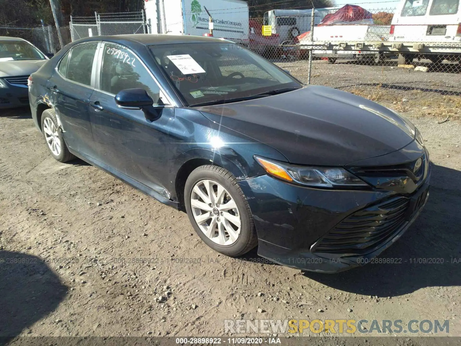 1 fotografías del automóvil dañado 4T1B11HK6KU272058 TOYOTA CAMRY 2019