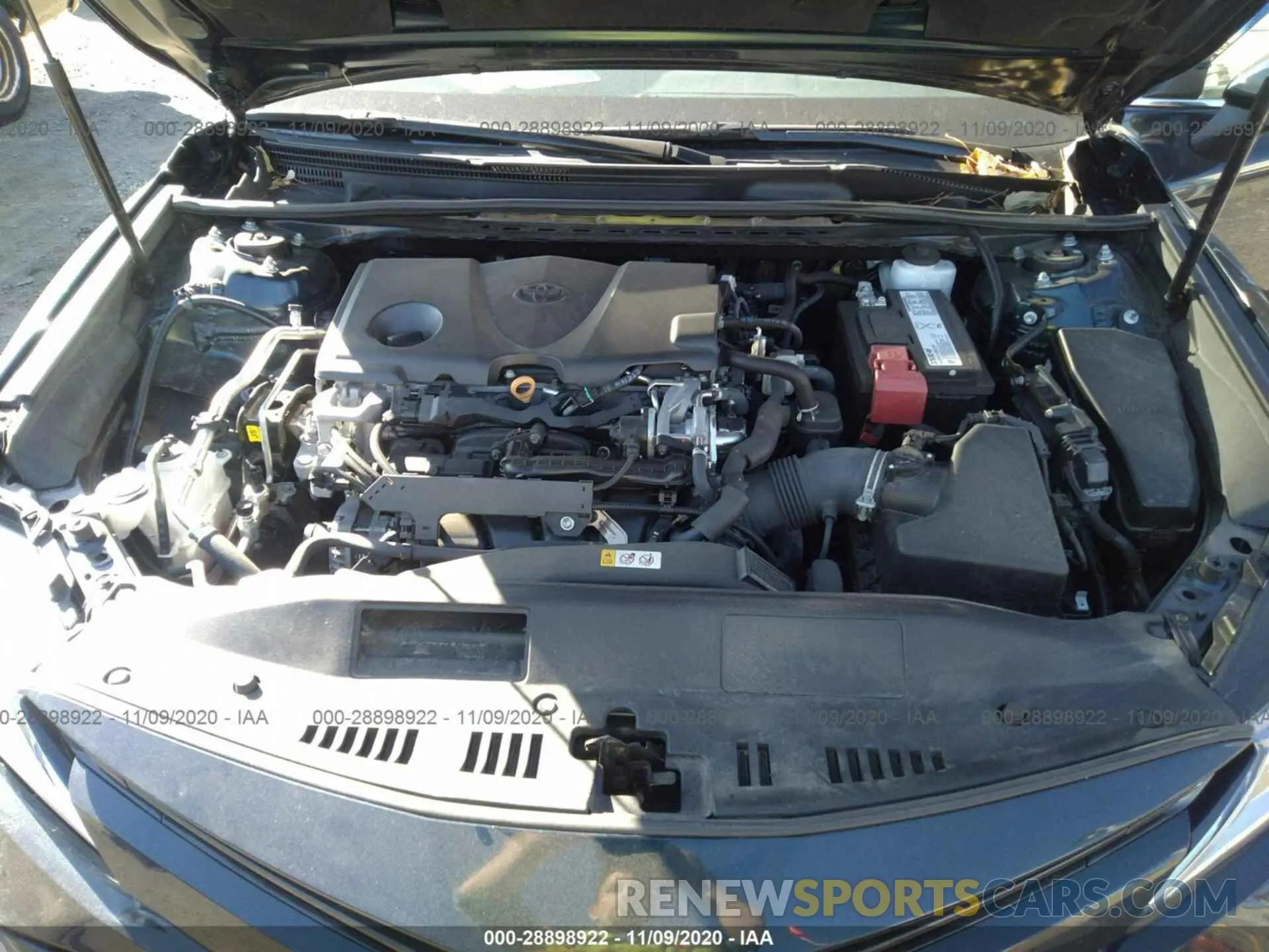 10 fotografías del automóvil dañado 4T1B11HK6KU272058 TOYOTA CAMRY 2019