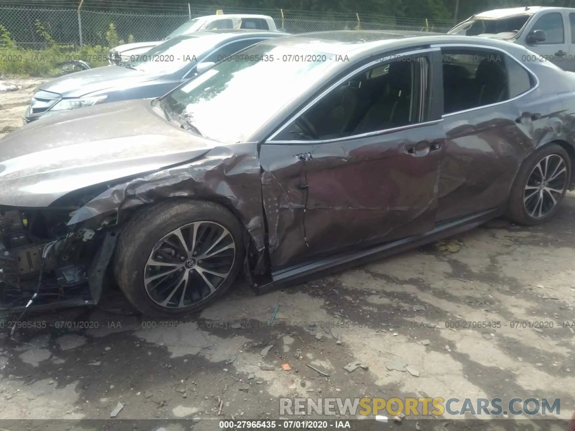 6 fotografías del automóvil dañado 4T1B11HK6KU273002 TOYOTA CAMRY 2019
