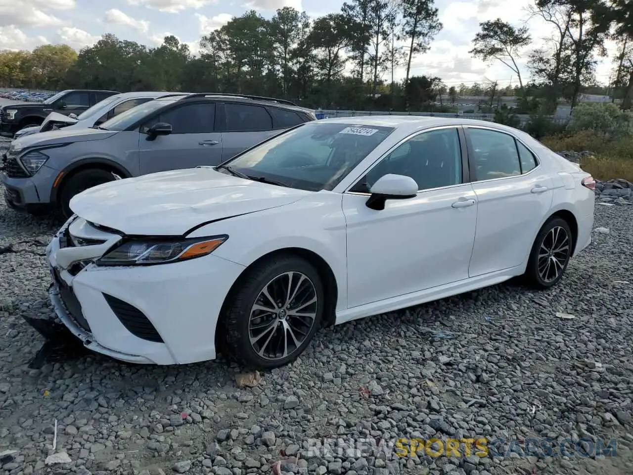 1 fotografías del automóvil dañado 4T1B11HK6KU274084 TOYOTA CAMRY 2019