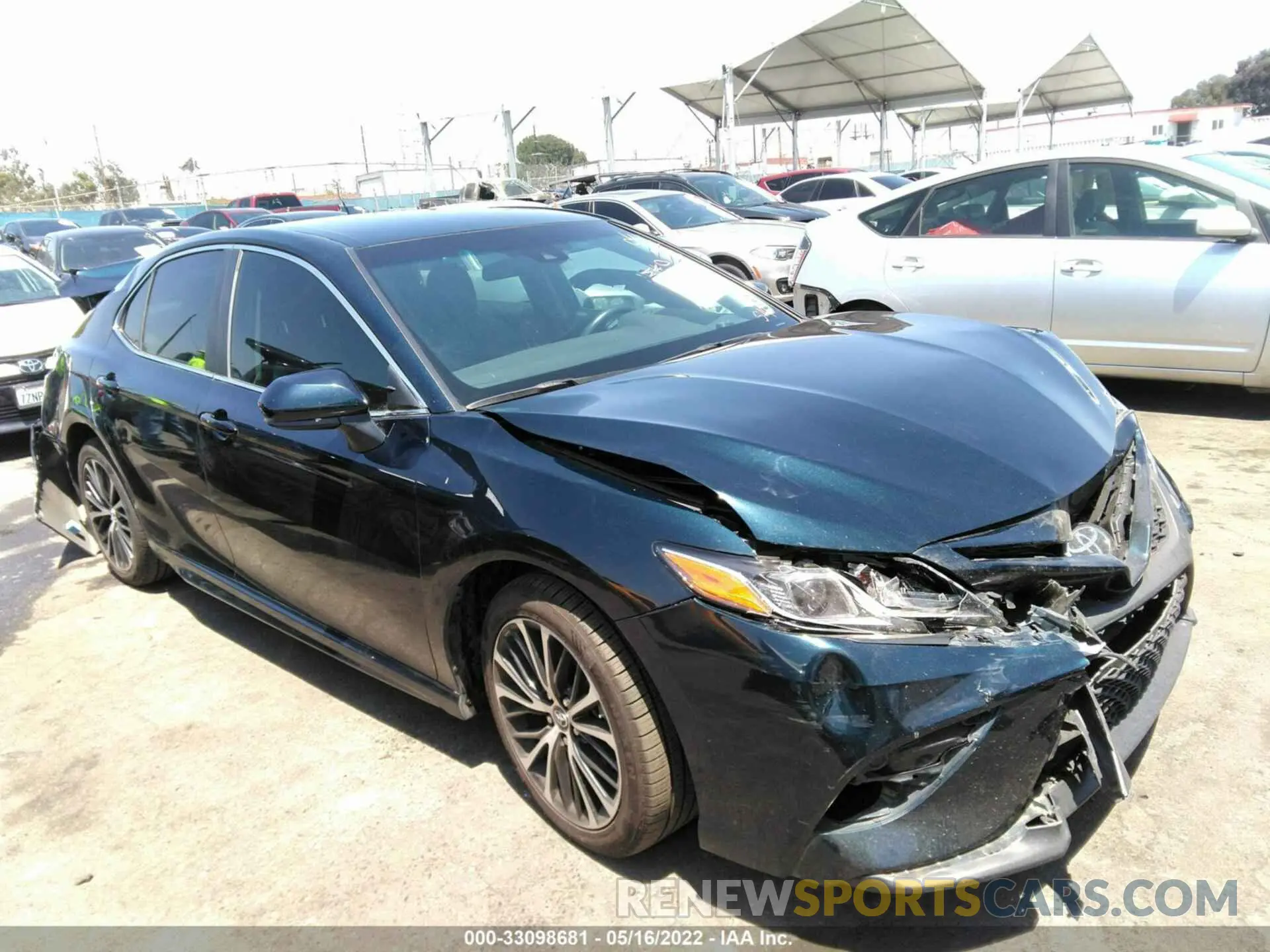 1 fotografías del automóvil dañado 4T1B11HK6KU290852 TOYOTA CAMRY 2019