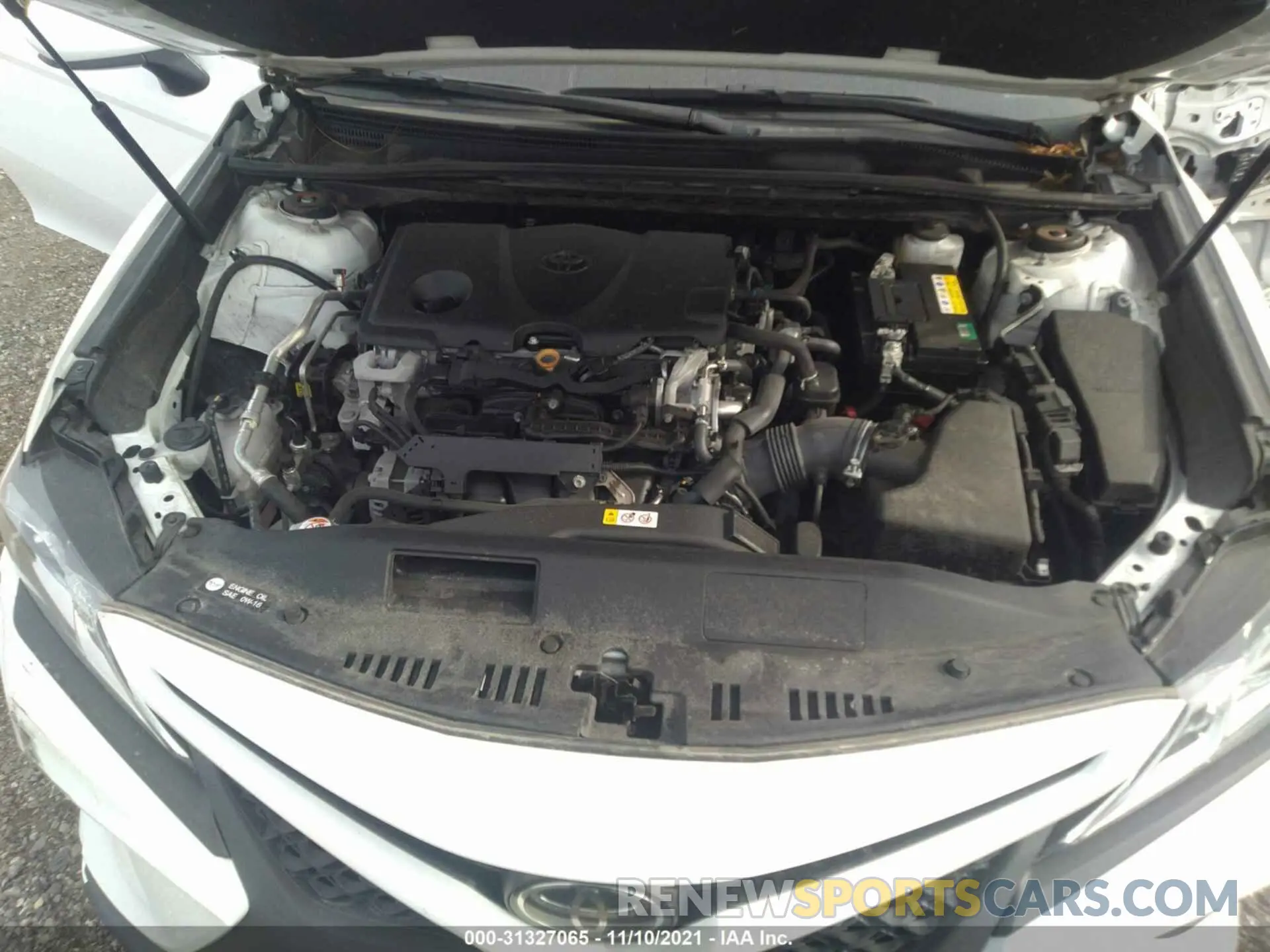 10 fotografías del automóvil dañado 4T1B11HK6KU720976 TOYOTA CAMRY 2019
