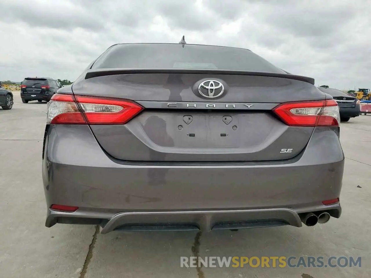 6 fotografías del automóvil dañado 4T1B11HK6KU726678 TOYOTA CAMRY 2019