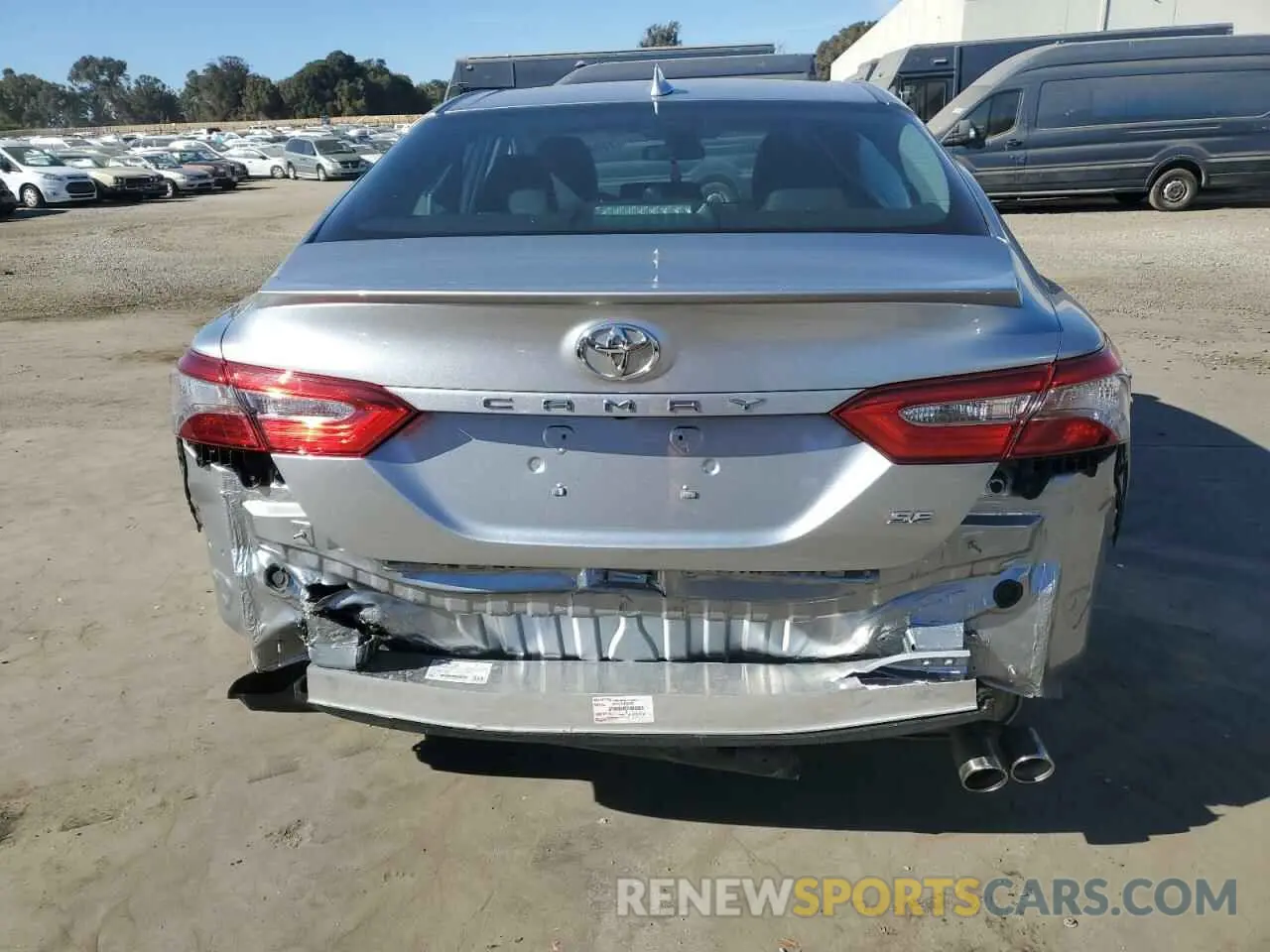 6 fotografías del automóvil dañado 4T1B11HK6KU735784 TOYOTA CAMRY 2019