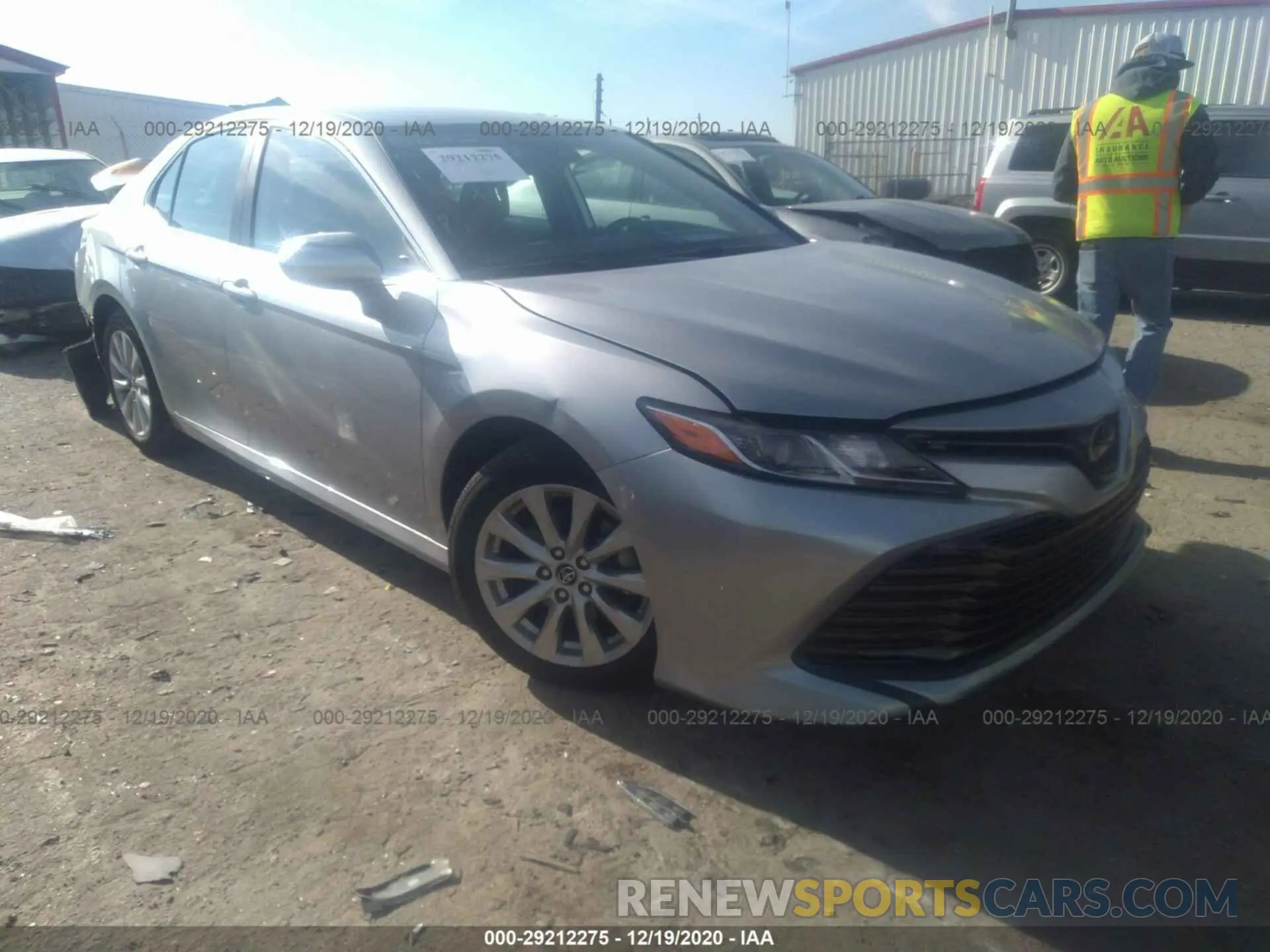 1 fotografías del automóvil dañado 4T1B11HK6KU753640 TOYOTA CAMRY 2019