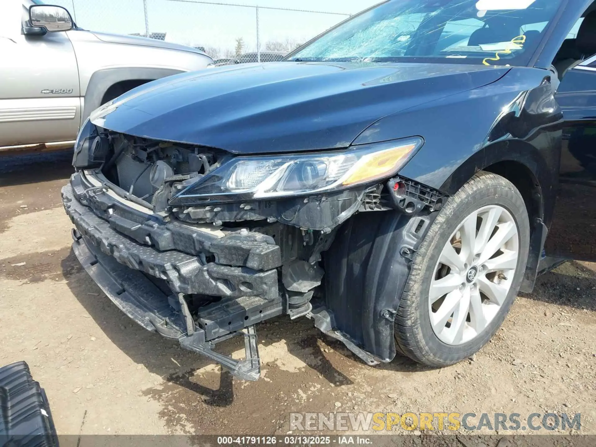 6 fotografías del automóvil dañado 4T1B11HK6KU754058 TOYOTA CAMRY 2019