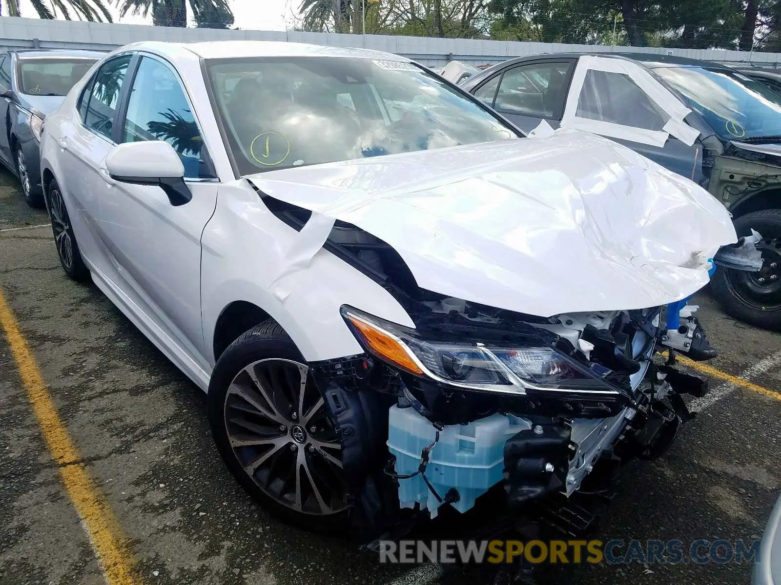 1 fotografías del automóvil dañado 4T1B11HK6KU754304 TOYOTA CAMRY 2019