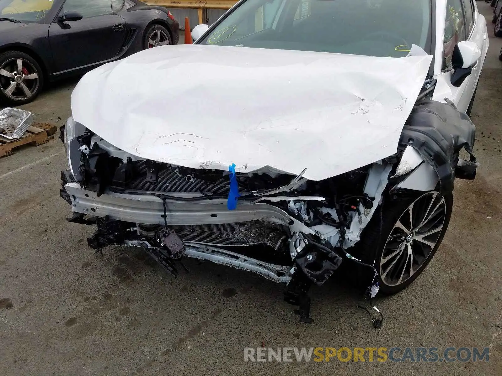 9 fotografías del automóvil dañado 4T1B11HK6KU754304 TOYOTA CAMRY 2019