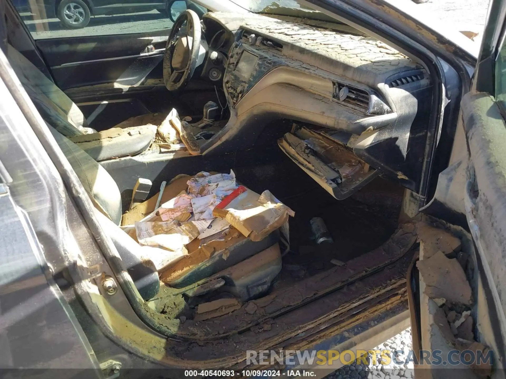5 fotografías del automóvil dañado 4T1B11HK6KU757848 TOYOTA CAMRY 2019