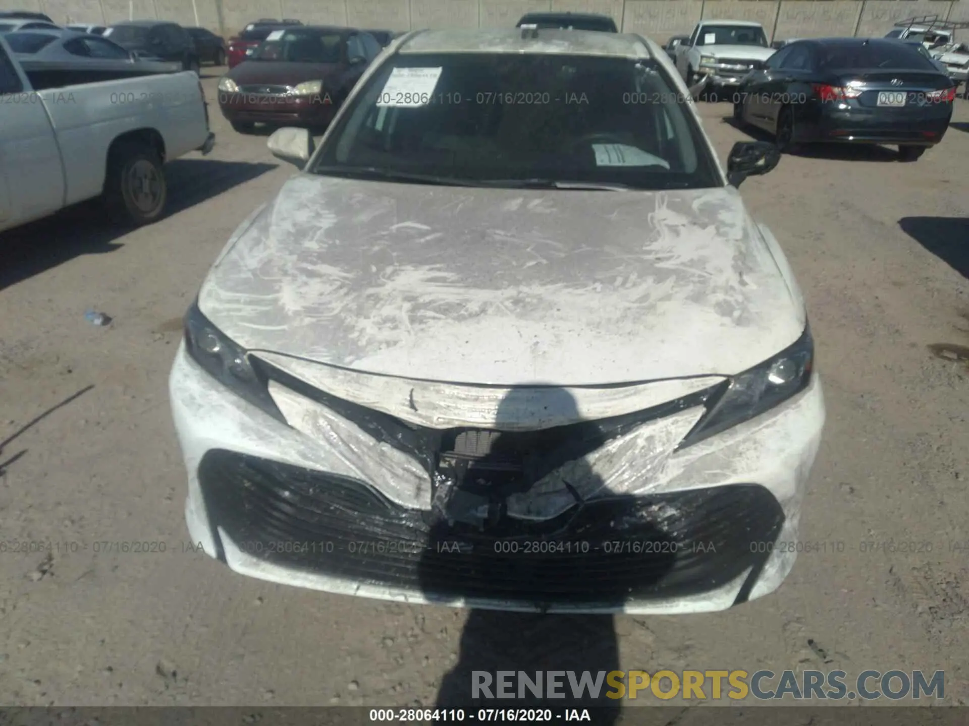 6 fotografías del automóvil dañado 4T1B11HK6KU759096 TOYOTA CAMRY 2019
