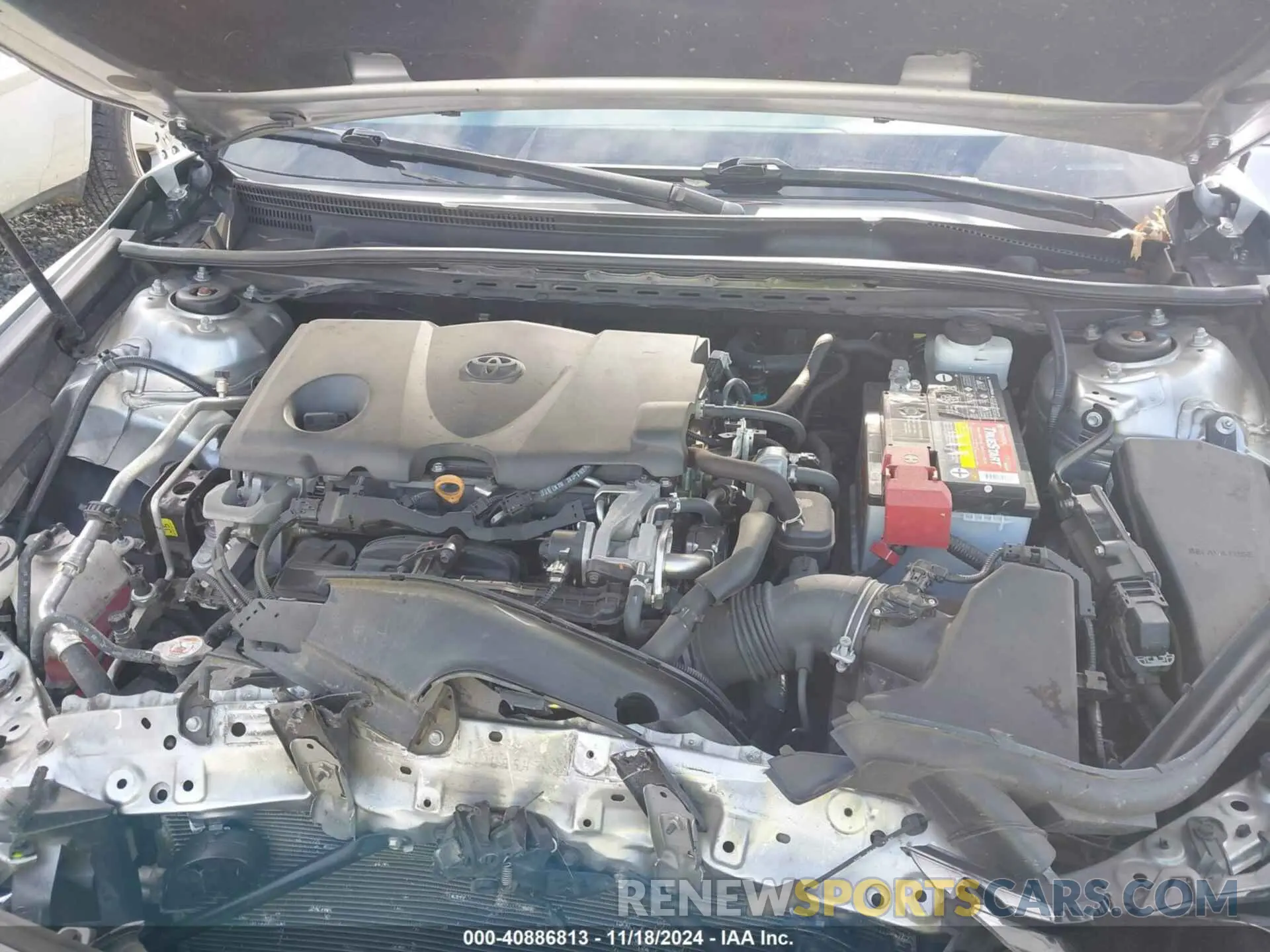 10 fotografías del automóvil dañado 4T1B11HK6KU759275 TOYOTA CAMRY 2019