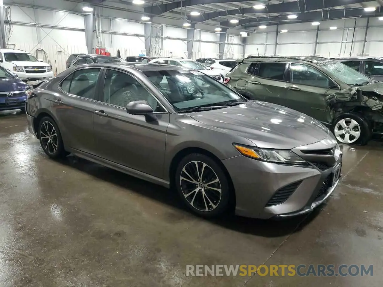 4 fotografías del automóvil dañado 4T1B11HK6KU776156 TOYOTA CAMRY 2019