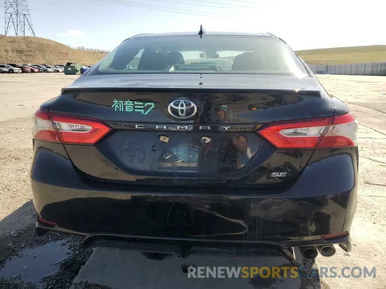 6 fotografías del automóvil dañado 4T1B11HK6KU787352 TOYOTA CAMRY 2019