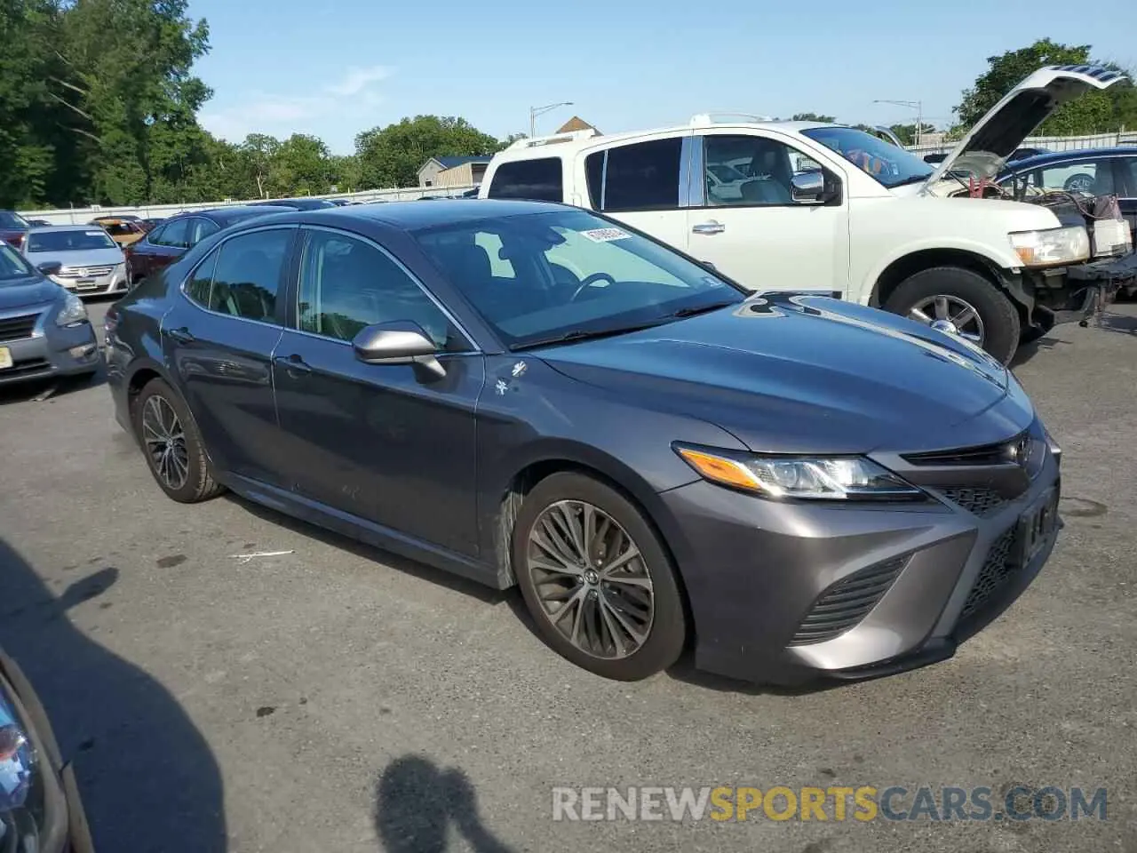 4 fotografías del automóvil dañado 4T1B11HK6KU795547 TOYOTA CAMRY 2019