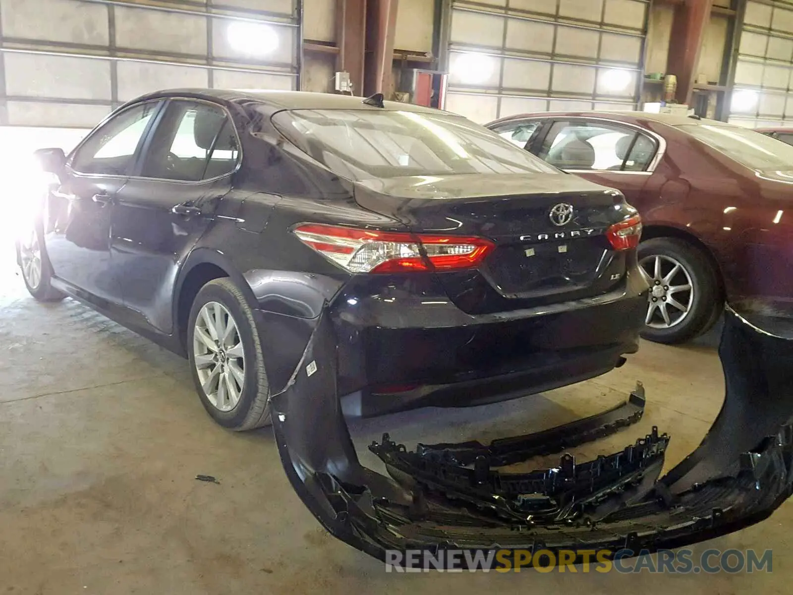 3 fotografías del automóvil dañado 4T1B11HK6KU804294 TOYOTA CAMRY 2019