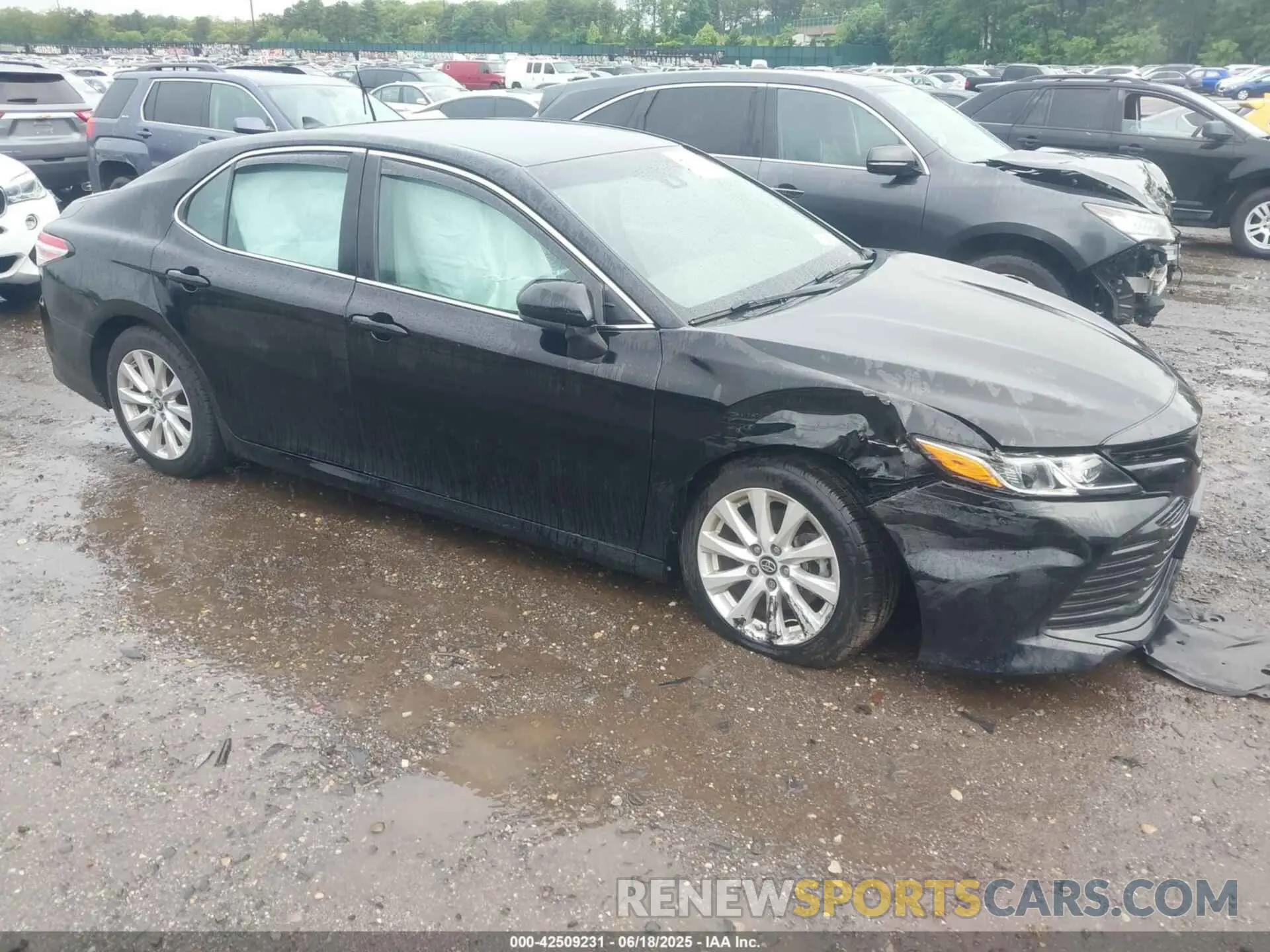 1 fotografías del automóvil dañado 4T1B11HK6KU807972 TOYOTA CAMRY 2019