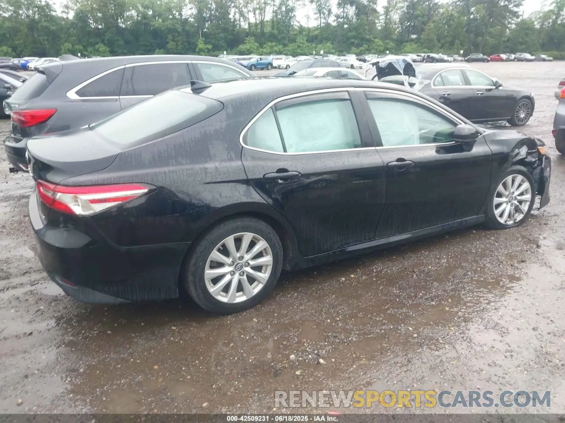4 fotografías del automóvil dañado 4T1B11HK6KU807972 TOYOTA CAMRY 2019