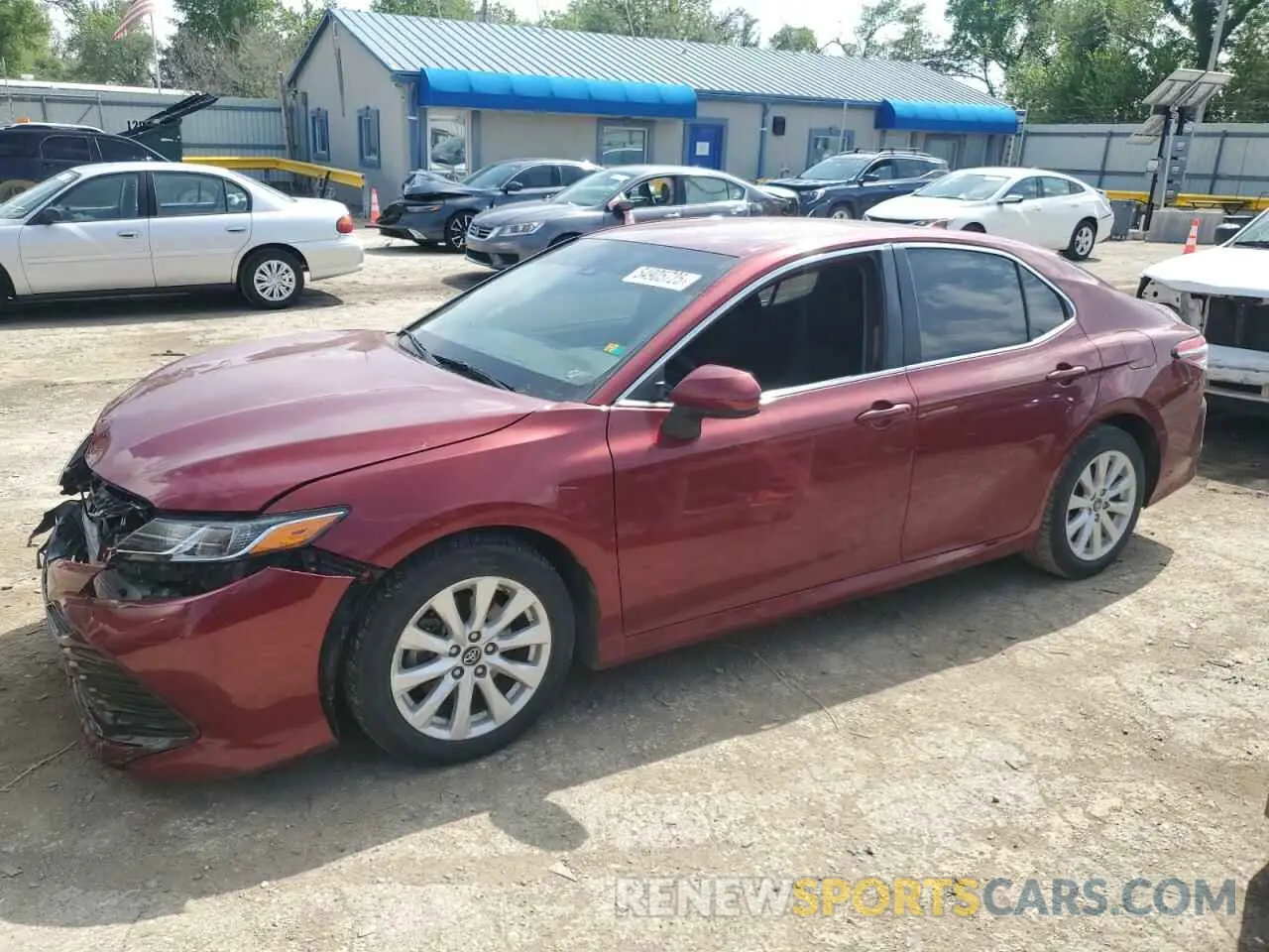 1 fotografías del automóvil dañado 4T1B11HK6KU817630 TOYOTA CAMRY 2019