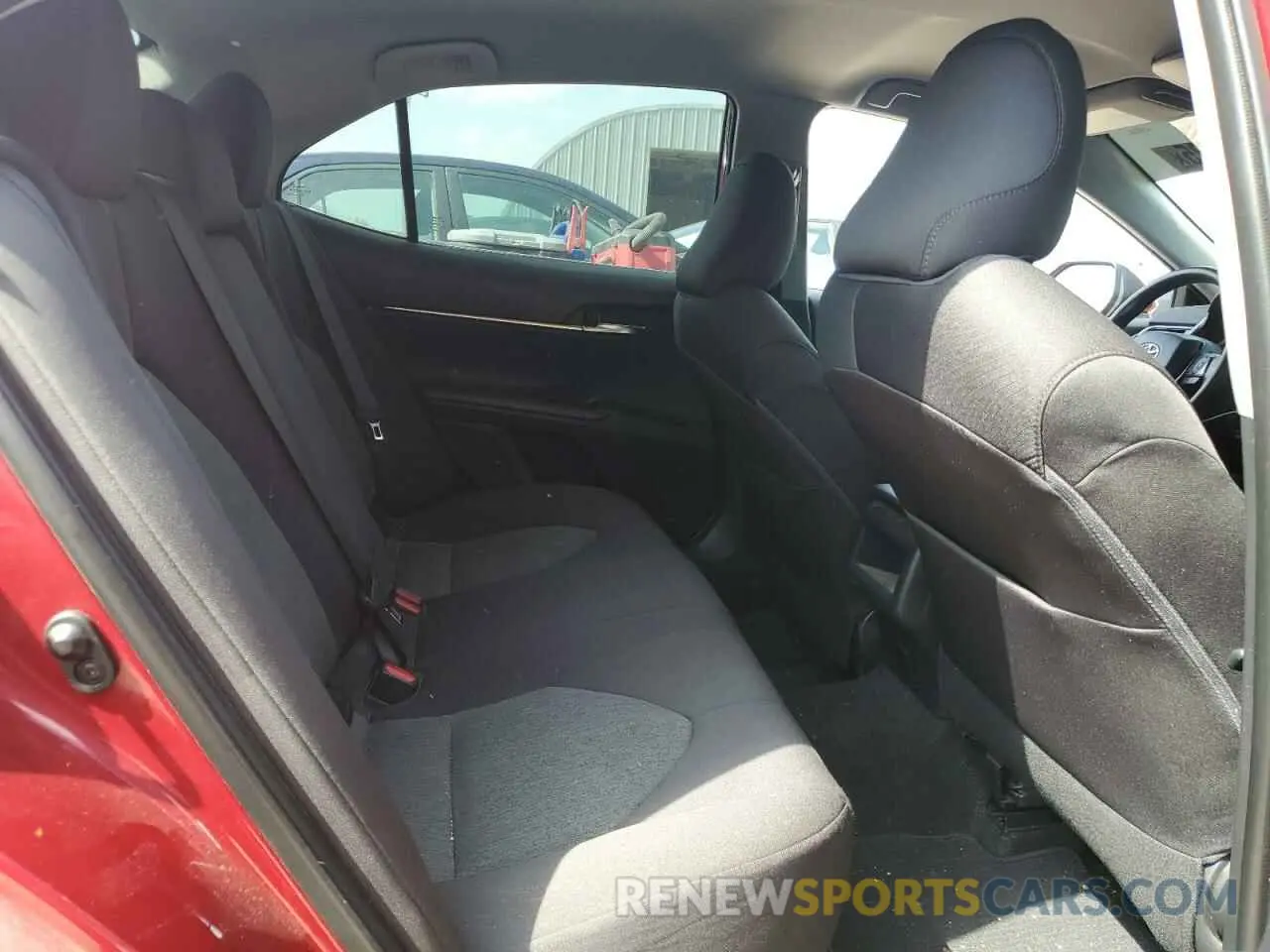 10 fotografías del automóvil dañado 4T1B11HK6KU817630 TOYOTA CAMRY 2019