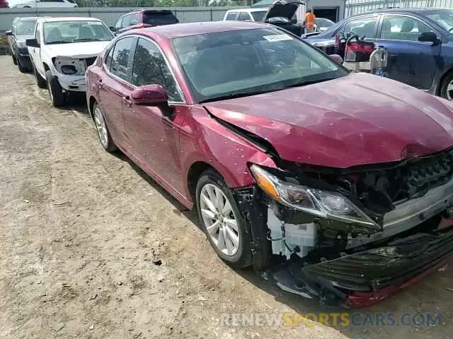 13 fotografías del automóvil dañado 4T1B11HK6KU817630 TOYOTA CAMRY 2019