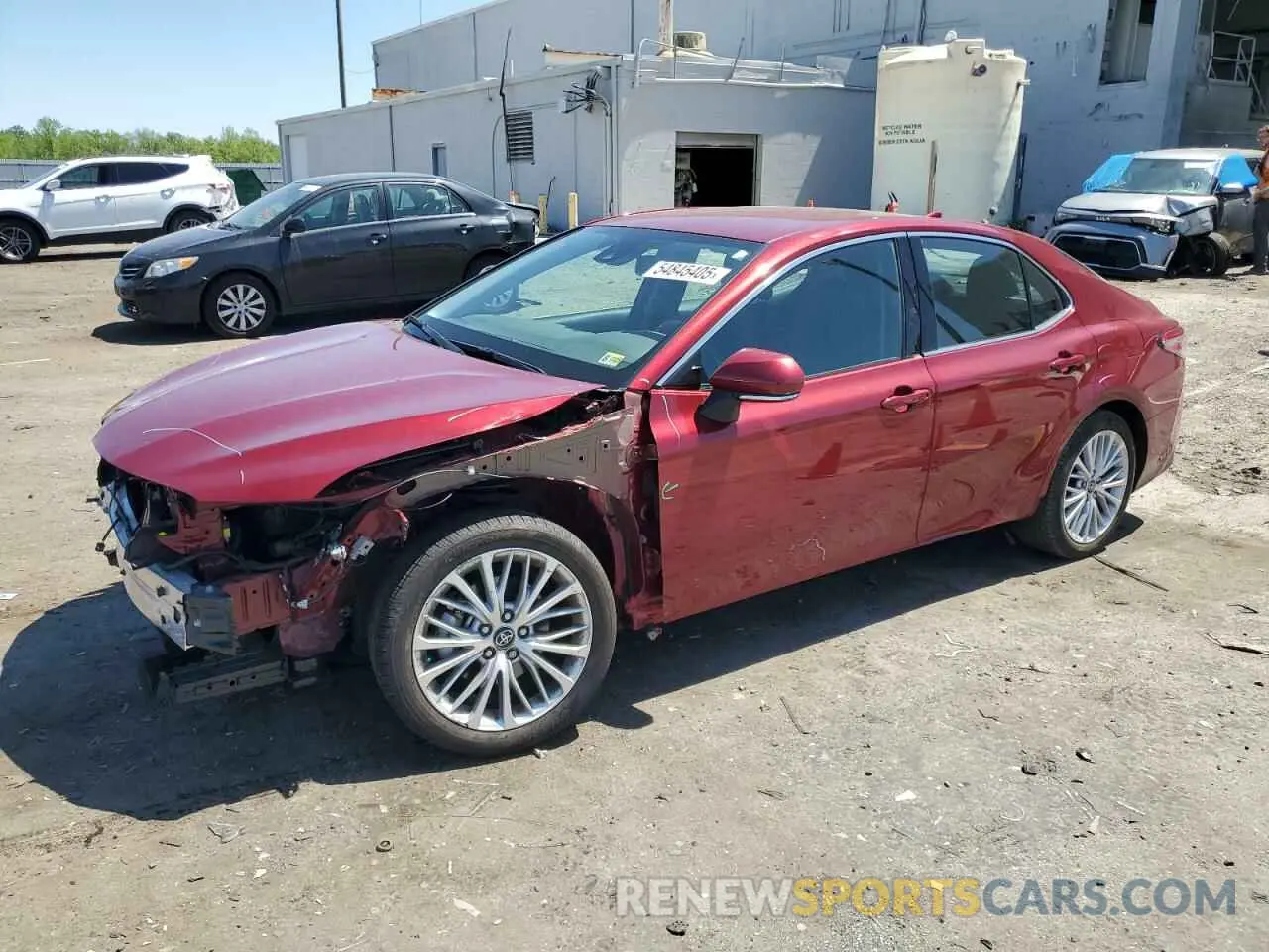 1 fotografías del automóvil dañado 4T1B11HK6KU822634 TOYOTA CAMRY 2019