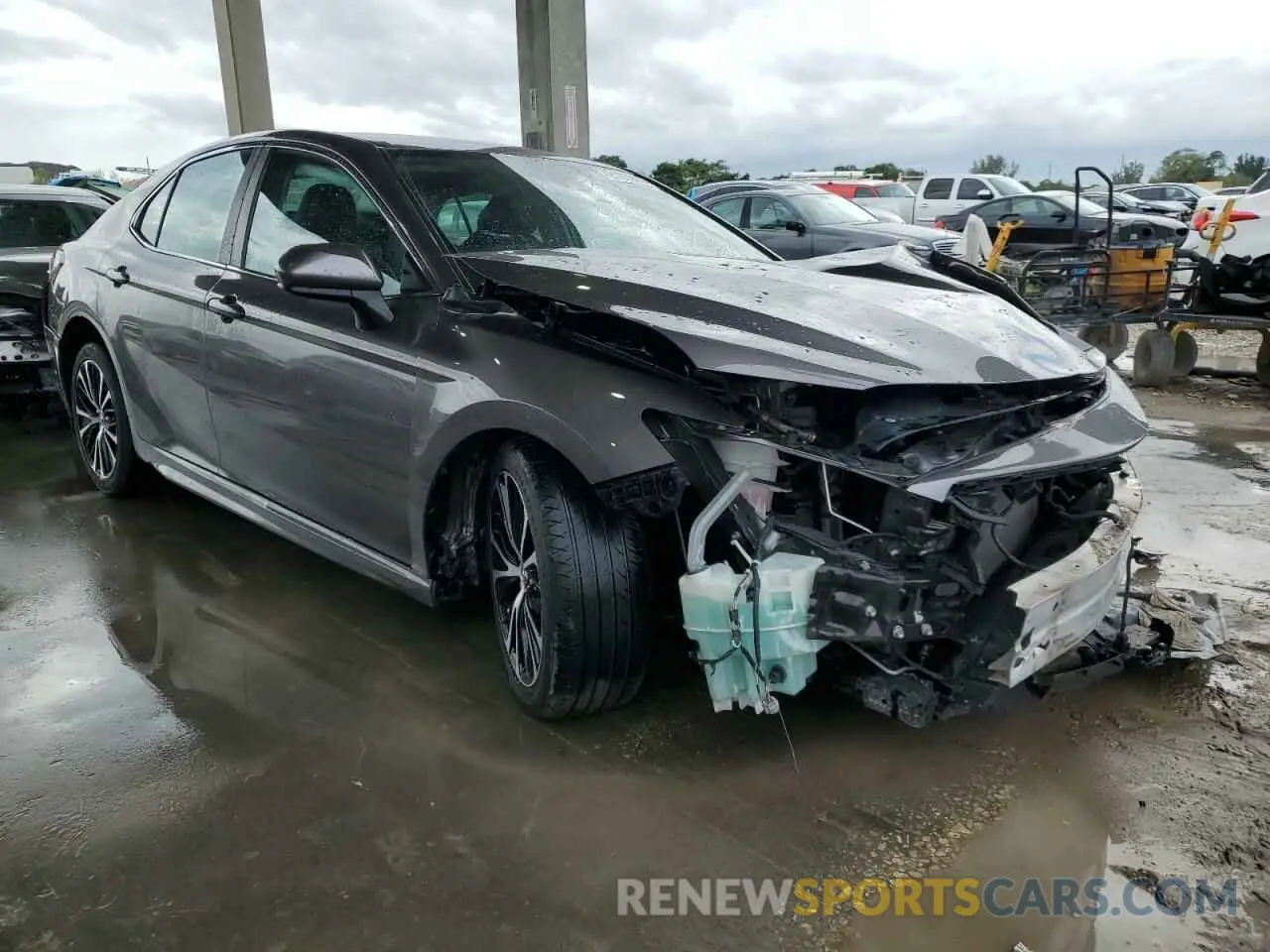 4 fotografías del automóvil dañado 4T1B11HK6KU829454 TOYOTA CAMRY 2019