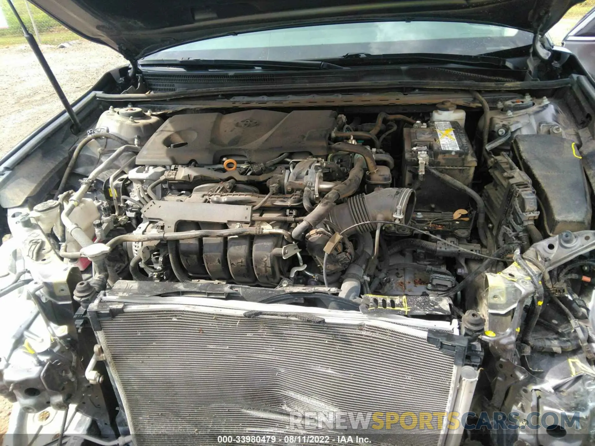 10 fotografías del automóvil dañado 4T1B11HK6KU837411 TOYOTA CAMRY 2019
