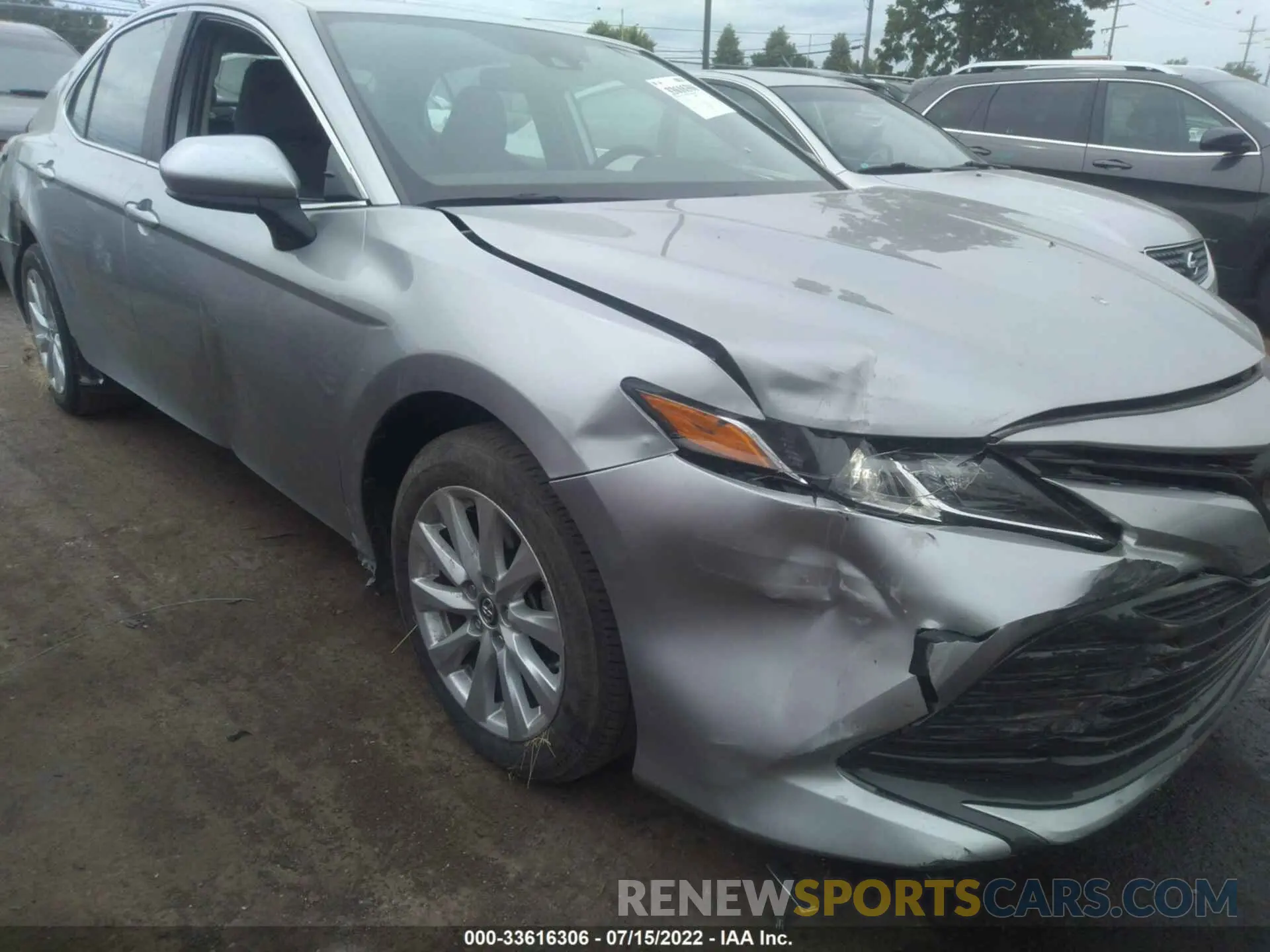 6 fotografías del automóvil dañado 4T1B11HK6KU848599 TOYOTA CAMRY 2019