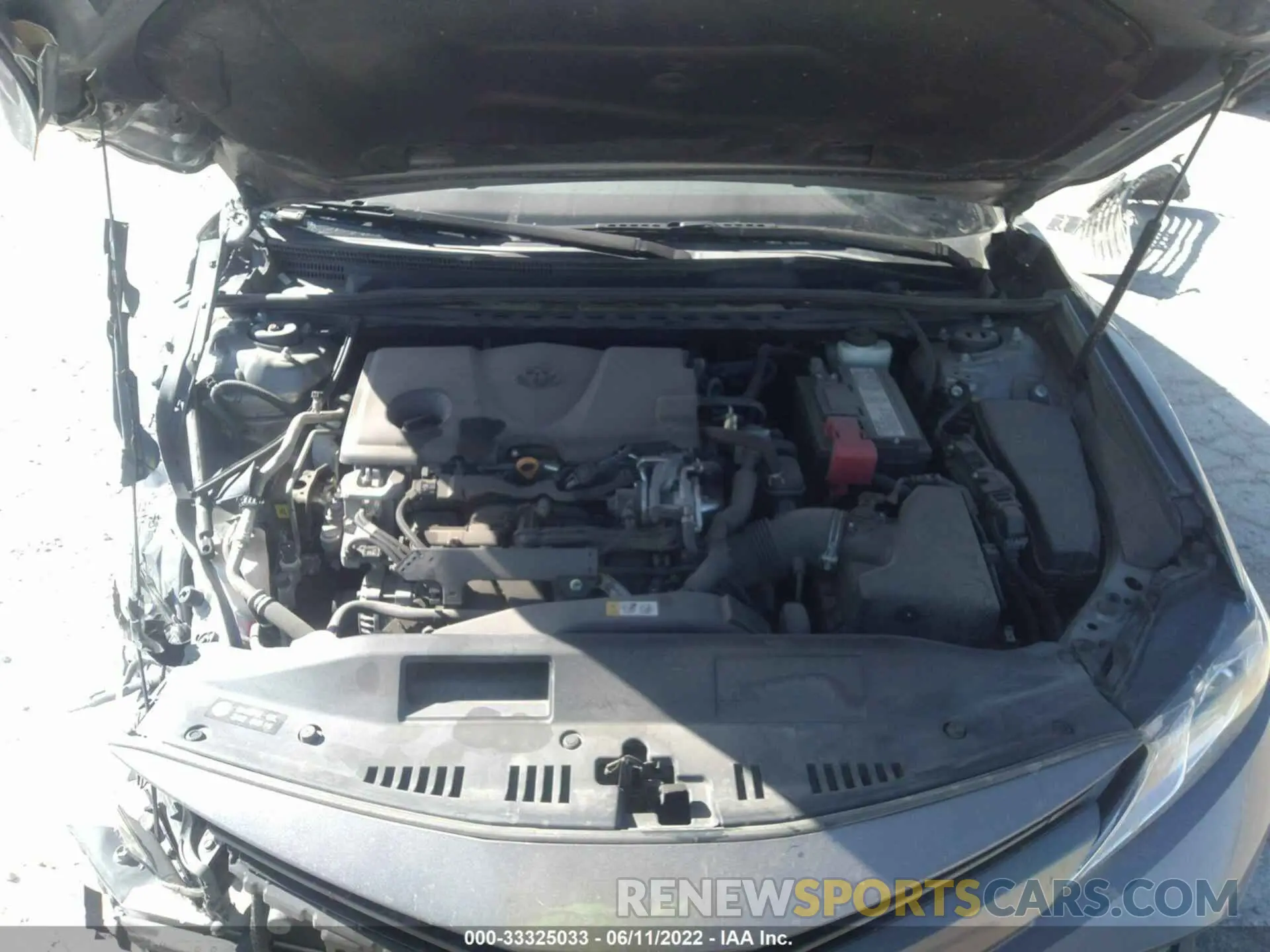 10 fotografías del automóvil dañado 4T1B11HK6KU855570 TOYOTA CAMRY 2019