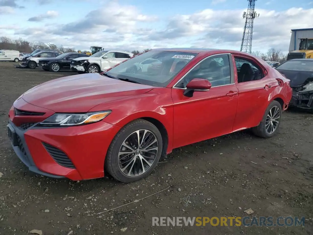 1 fotografías del automóvil dañado 4T1B11HK7KU167190 TOYOTA CAMRY 2019