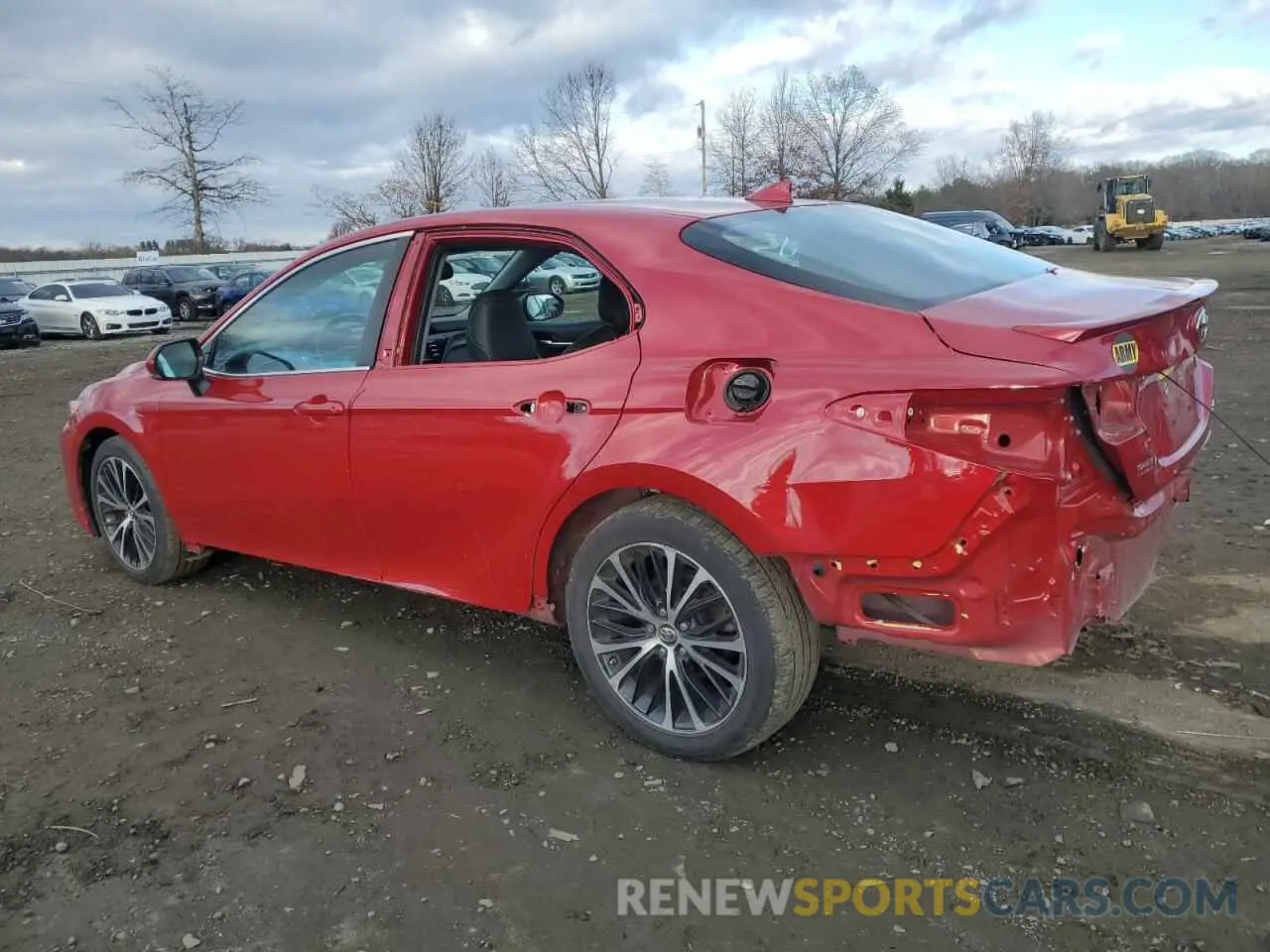 2 fotografías del automóvil dañado 4T1B11HK7KU167190 TOYOTA CAMRY 2019