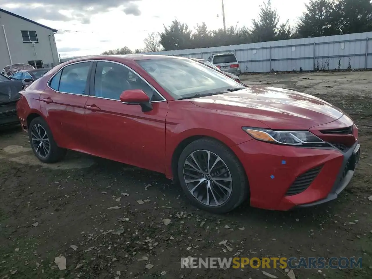 4 fotografías del automóvil dañado 4T1B11HK7KU167190 TOYOTA CAMRY 2019